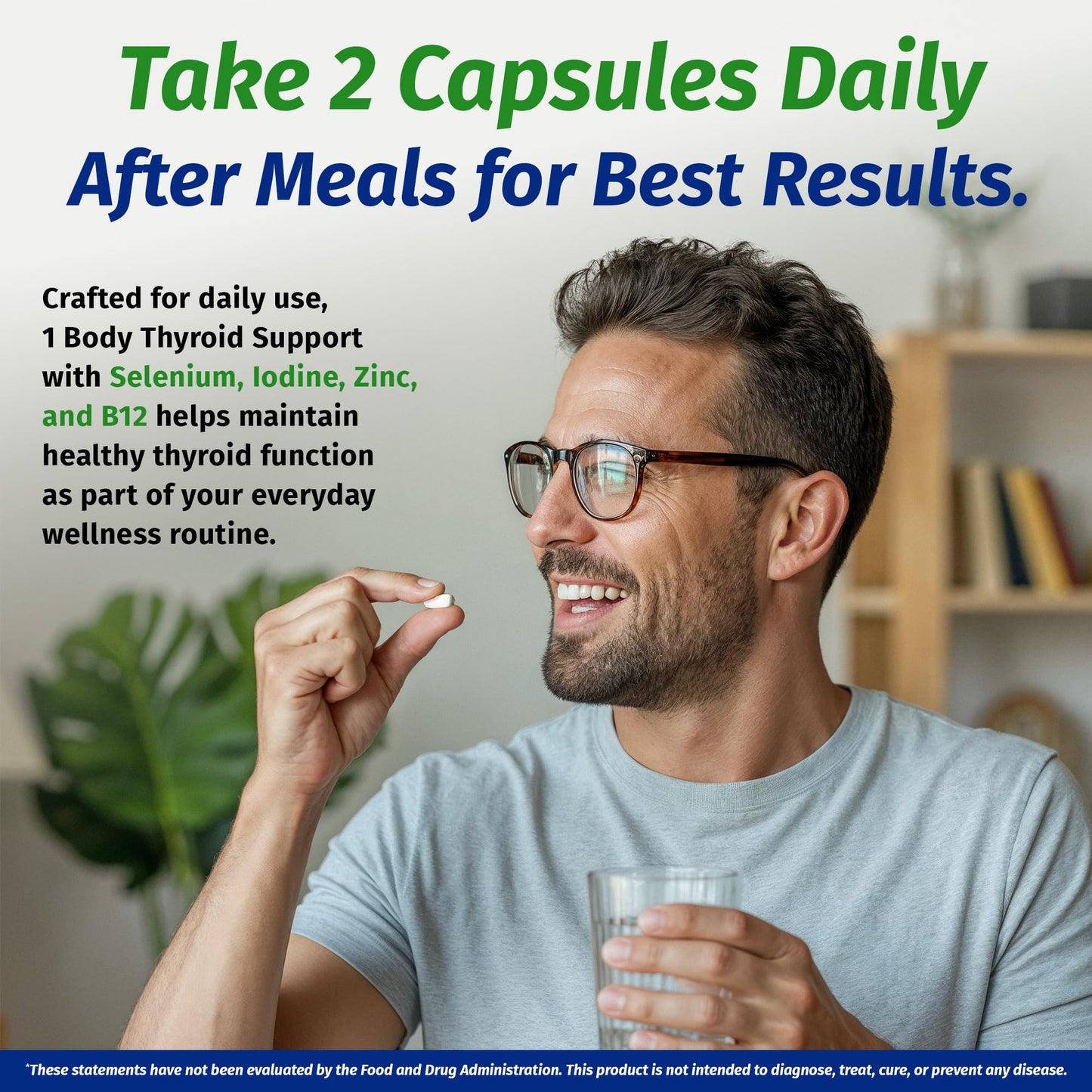 1 Body Thyroid Support Capsule 60 Count