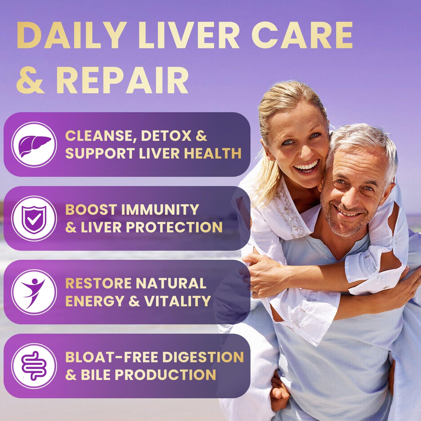 Baszy Liver Cleanse Detox & Repair 1500mg Capsule, 60 Count