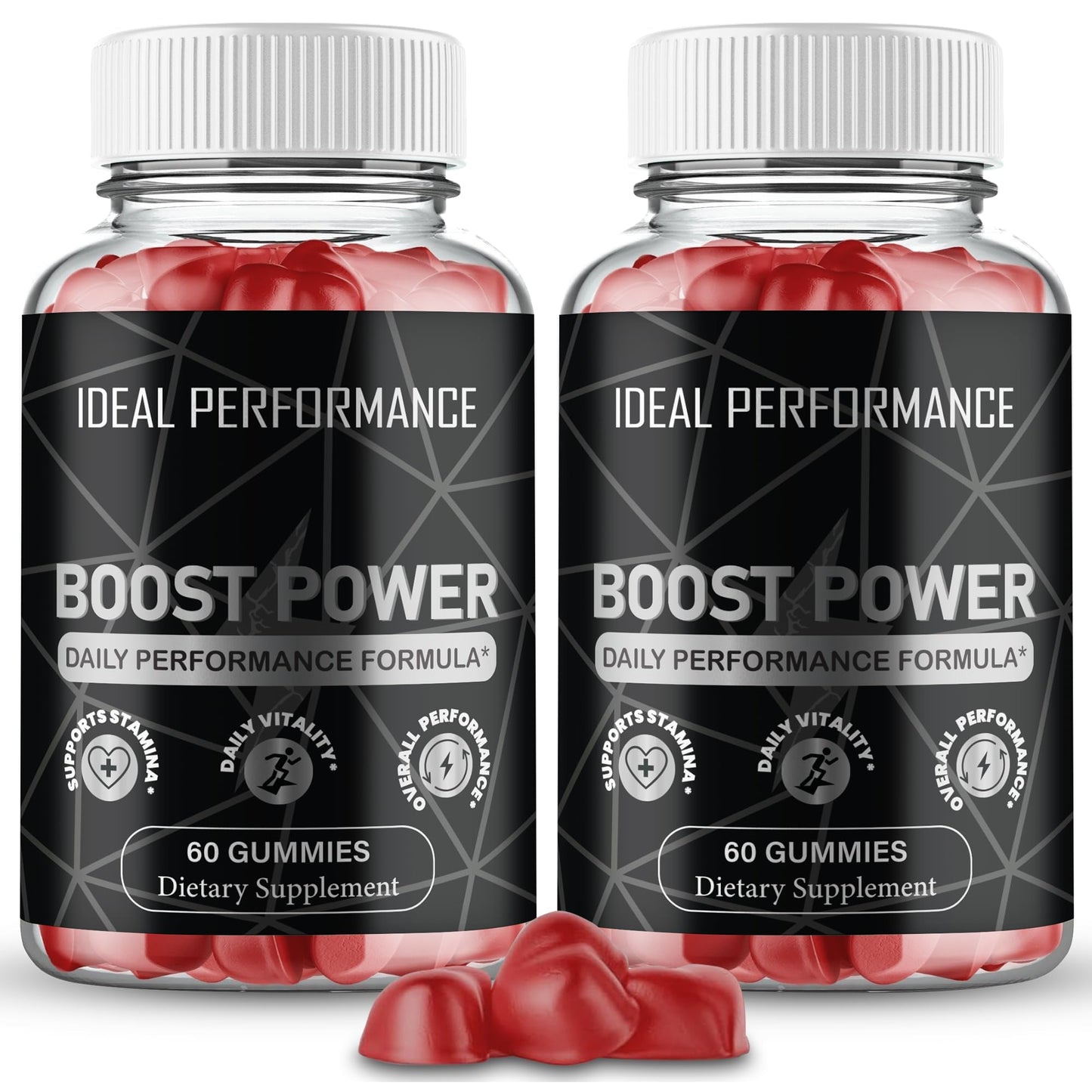IDEAL PERFORMANCE Boost Power Gummies 120 Gummies