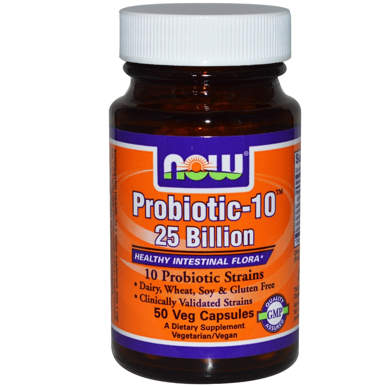 NOW Foods Probiotic 10 Veg Capsules, 150 Capsules