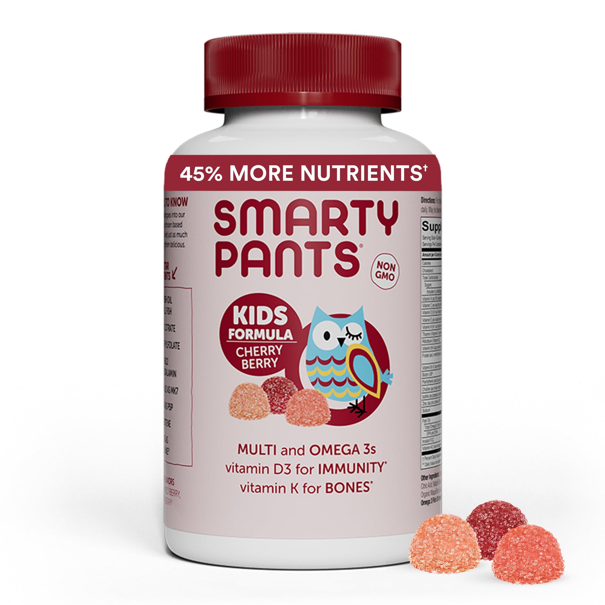 SmartyPants Kids Multivitamin Gummies, 120 Count