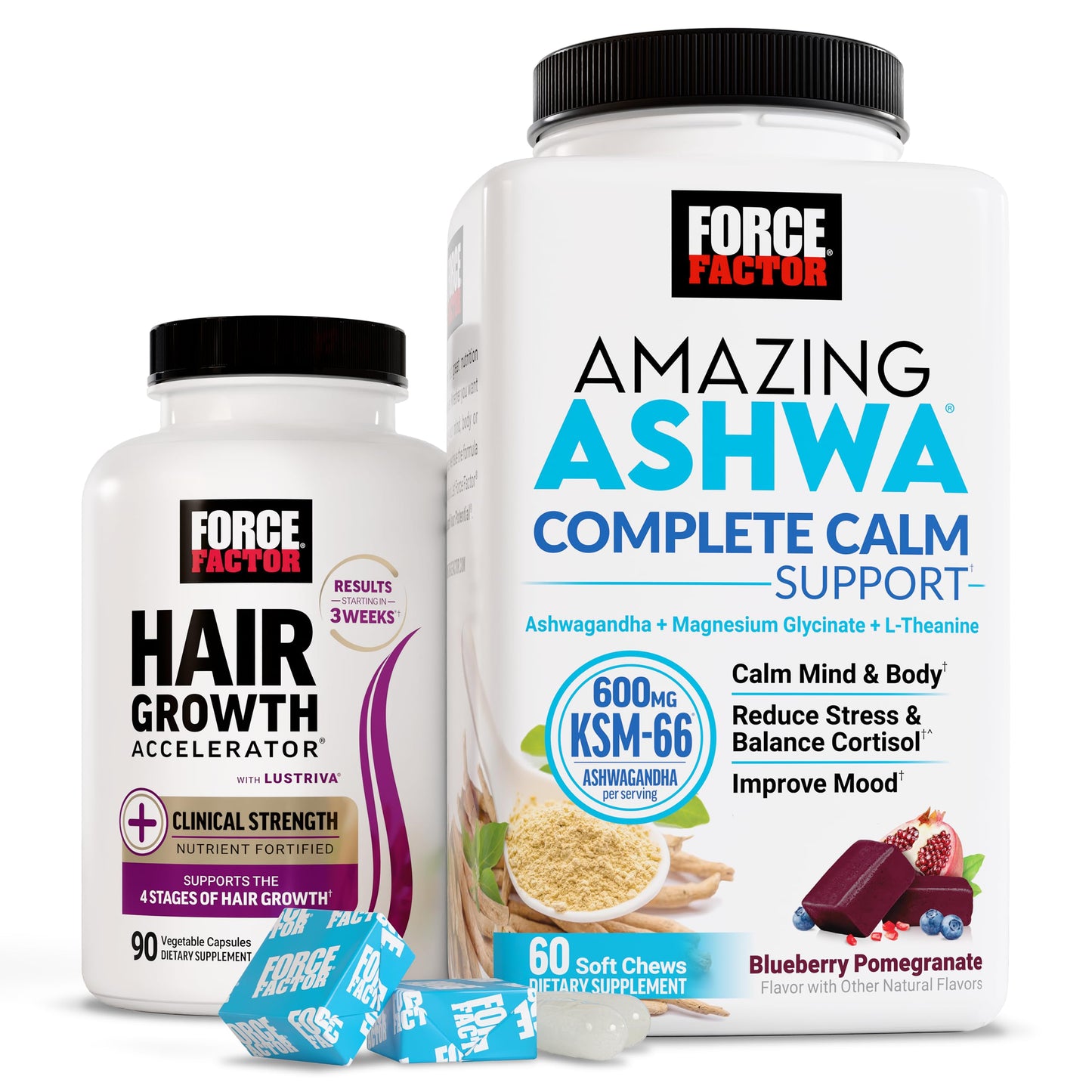 Force Factor Hair Growth Accelerator Capsules, 90 Capsules