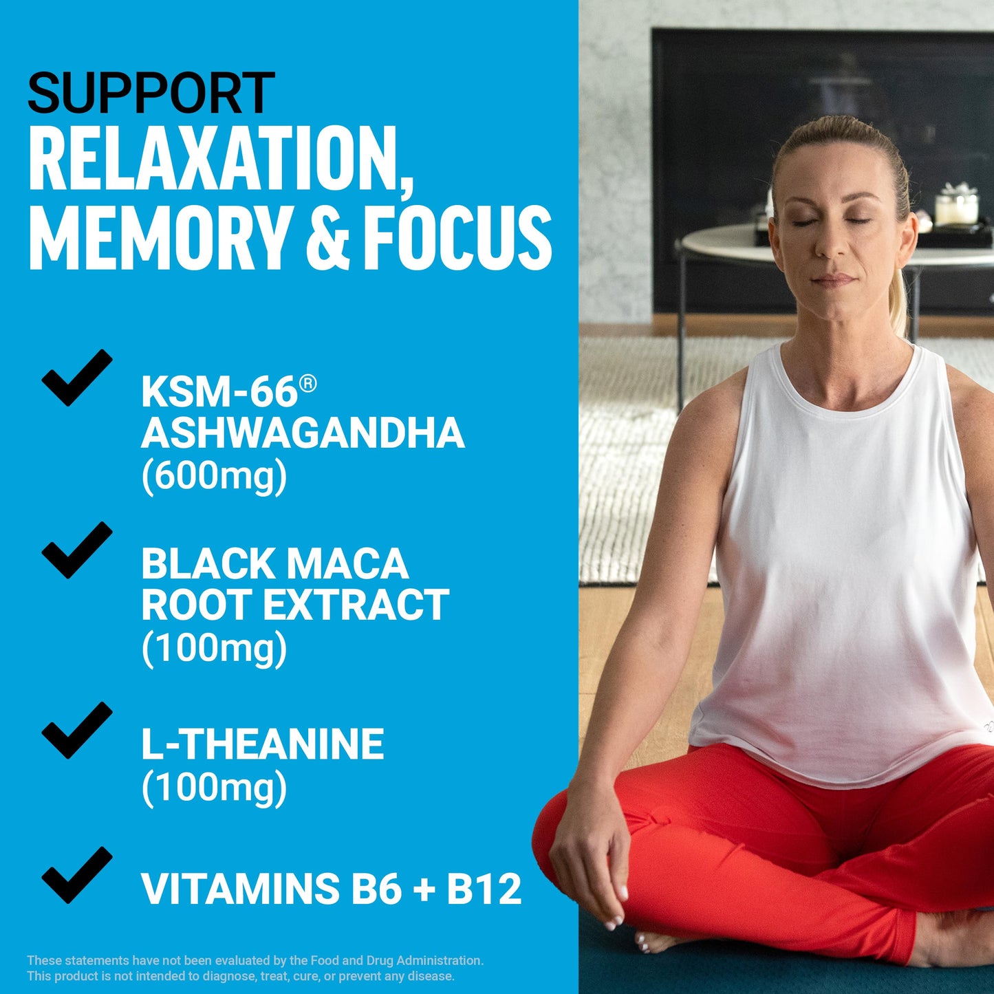 Force Factor Amazing Ashwa KSM-66 Ashwagandha Supplement Tablet, 120 Tablets