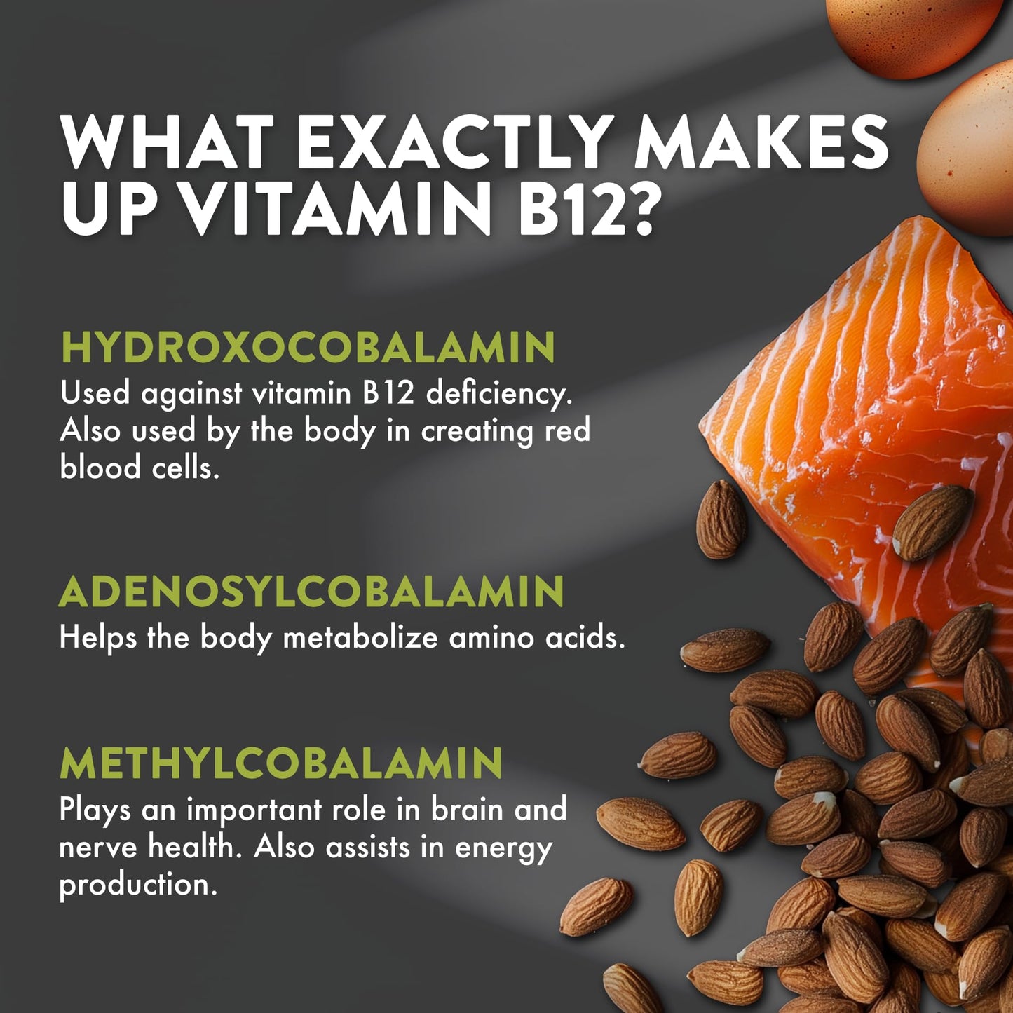 Mt. Angel Vitamins Triple B-12 Dots Capsules, 60 Count
