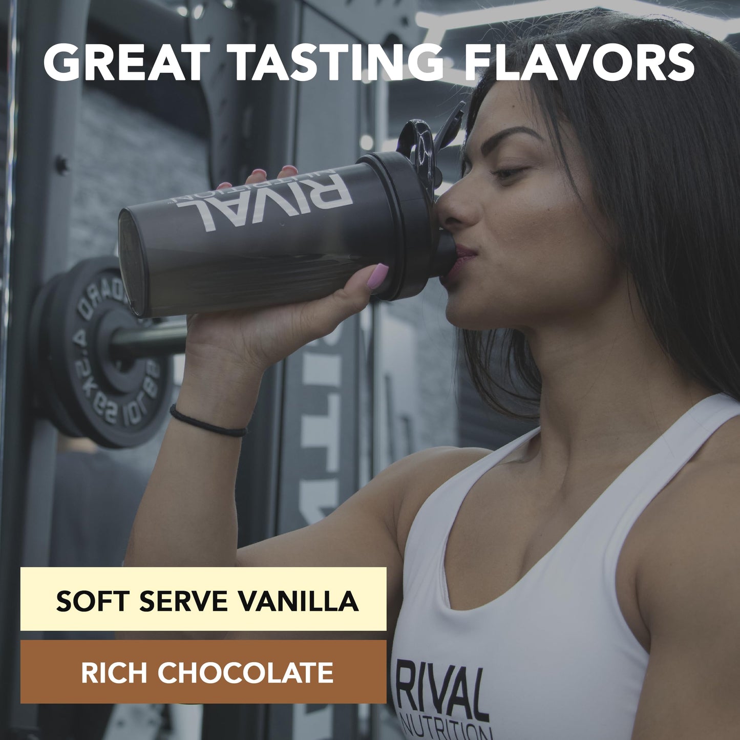 Rival Nutrition Promasil Protein Powder Rich Chocolate 2 lb, 32 Servings