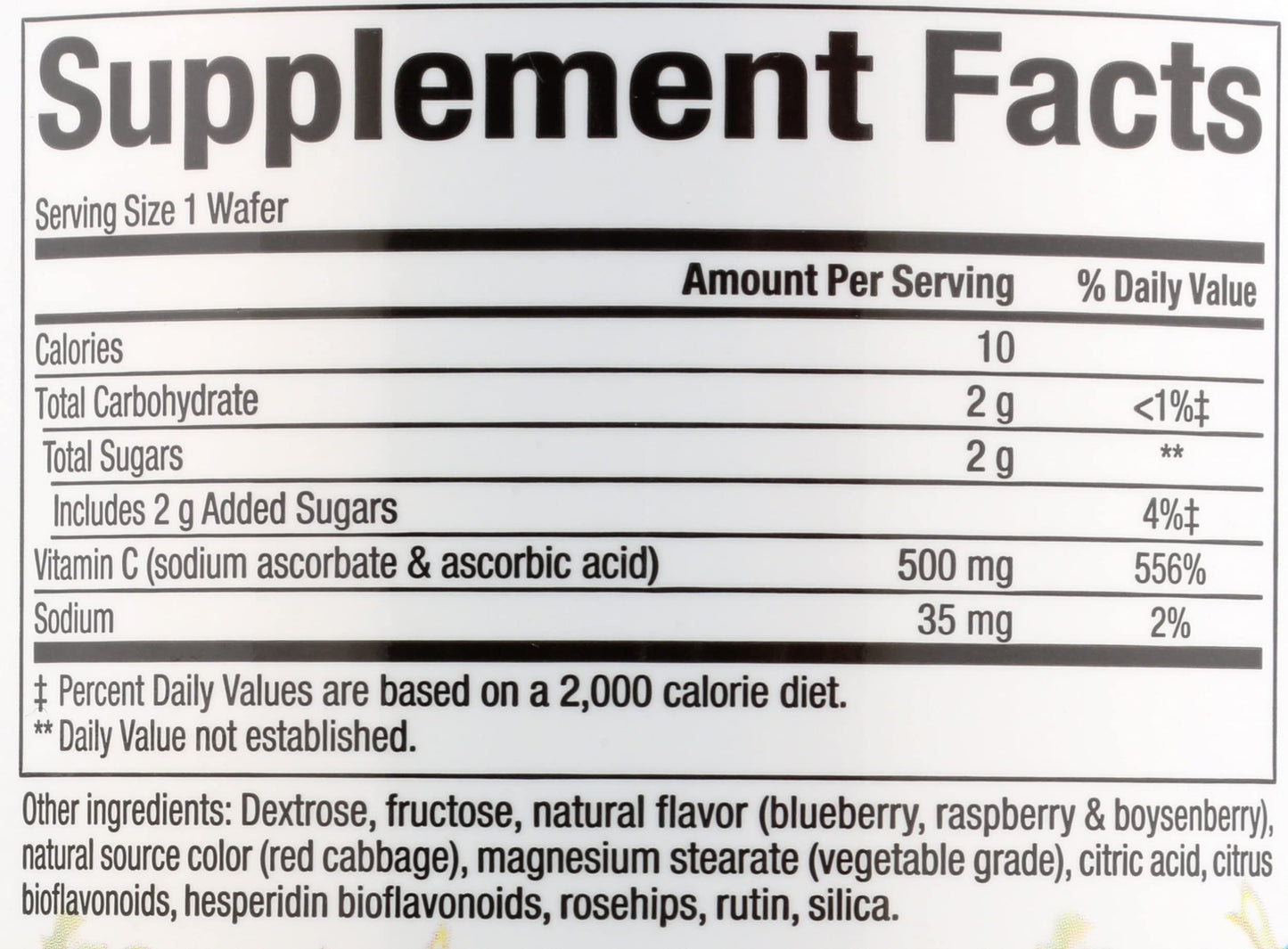 Natural Factors Kids Chewable Vitamin C 500 mg, 180 Count