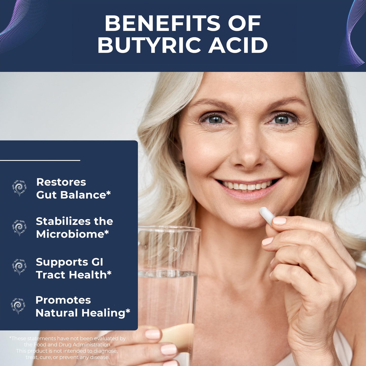 Tesseract Medical Research Ultra Gut and Immune Health Combo, Butyric Acid Complex Gut Health Supplement and Quercetin Immune Support Supplement, Capsules, 210