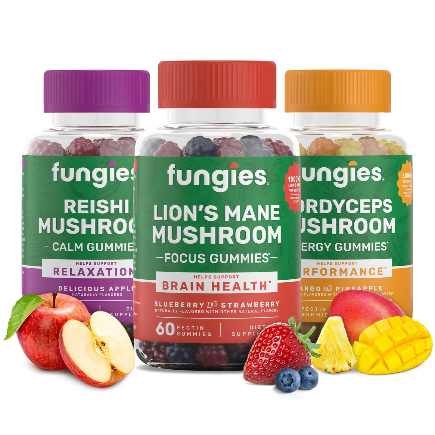 Fungies Mushroom Gummies 180 Count