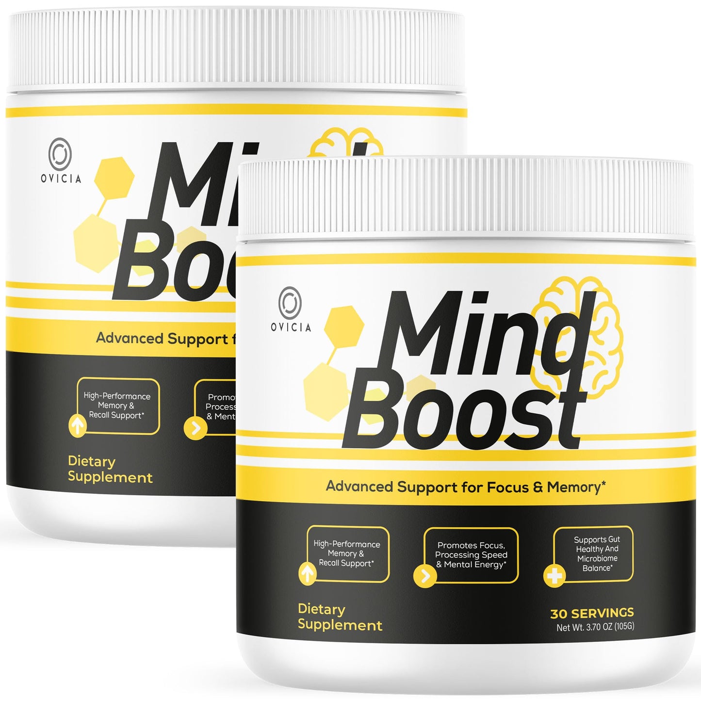 OVICIA Mind Boost Powder 7.4 Ounces