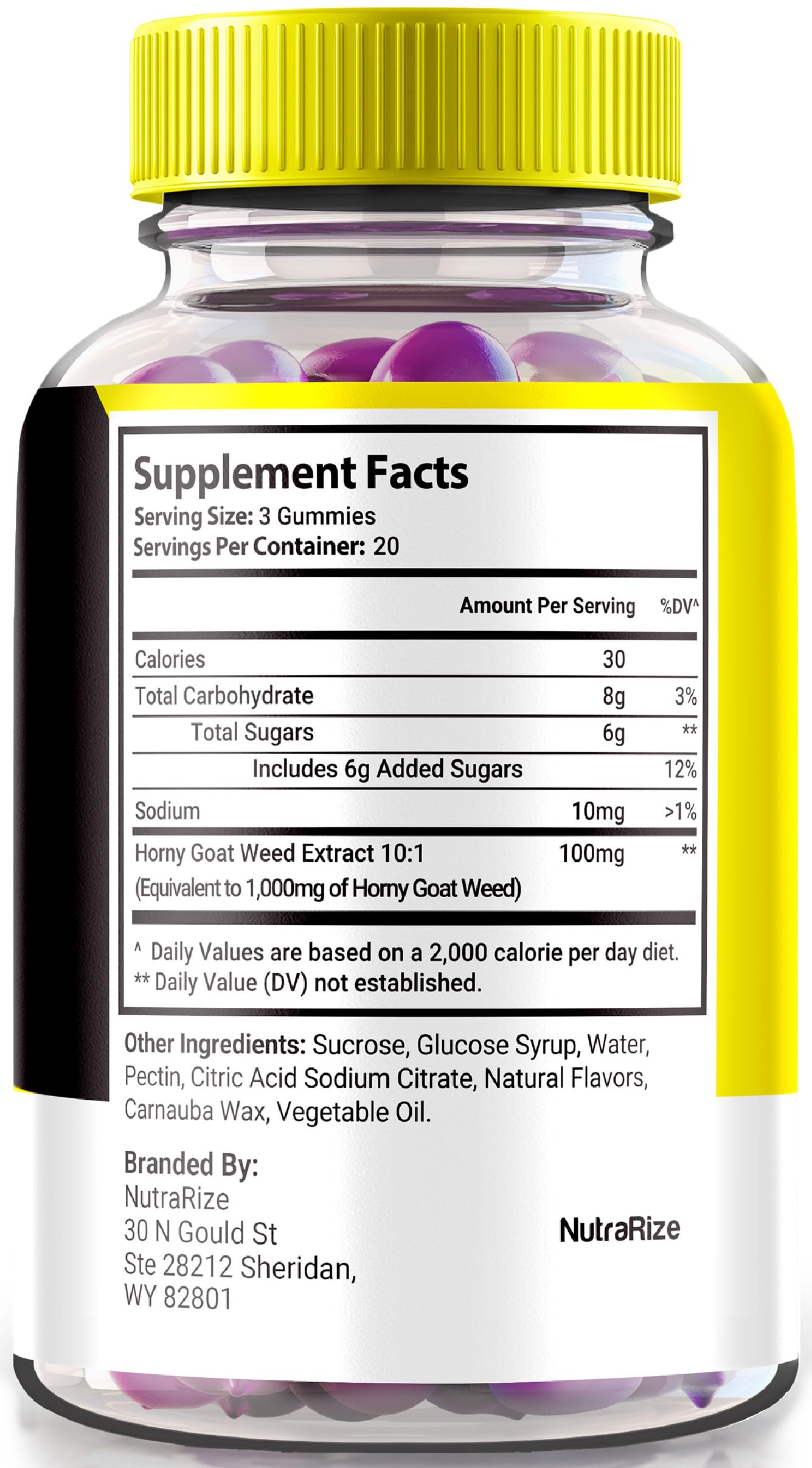 NutraRize Power ME Gummies 120 Gummies