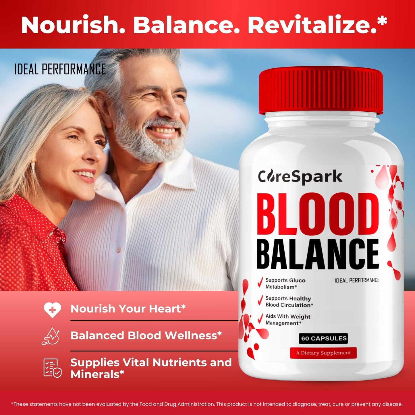 IDEAL PERFORMANCE CoreSpark Blood Balance 300 Capsules