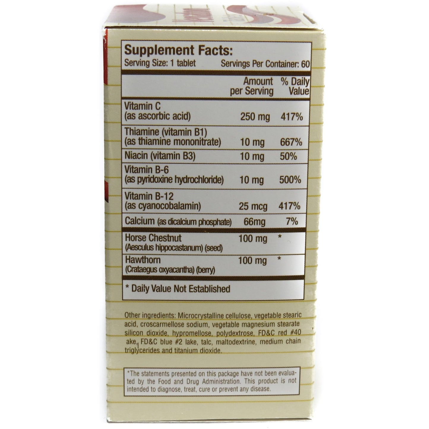 Venaton Dietary Supplement for Leg Health Tablets 60 Count