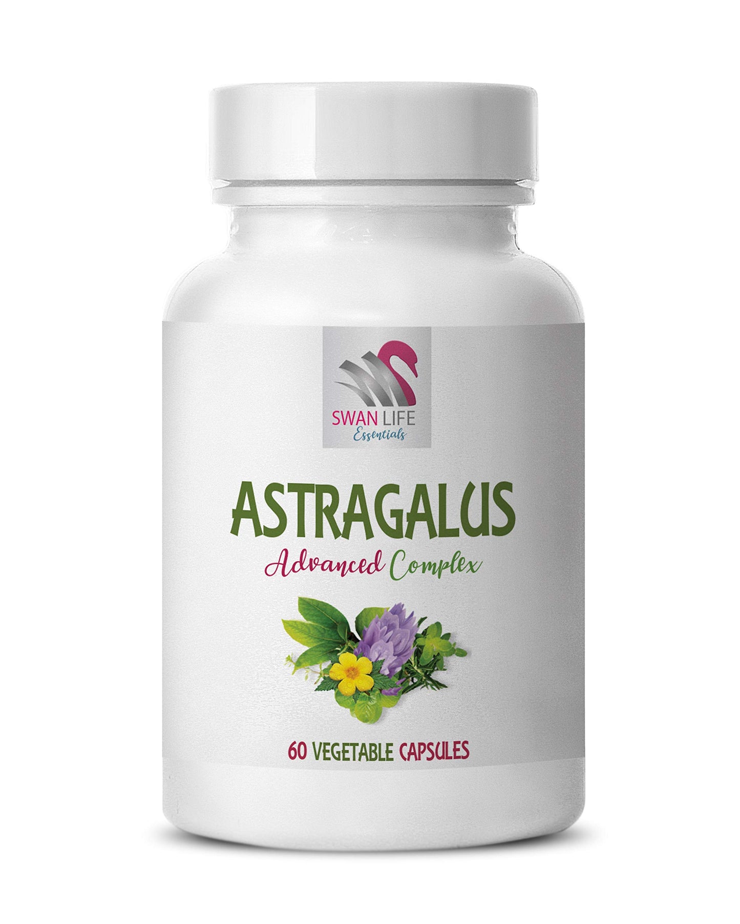 SWAN LIFE ESSENTIALS Astragalus Supplement Capsules, 120 Count