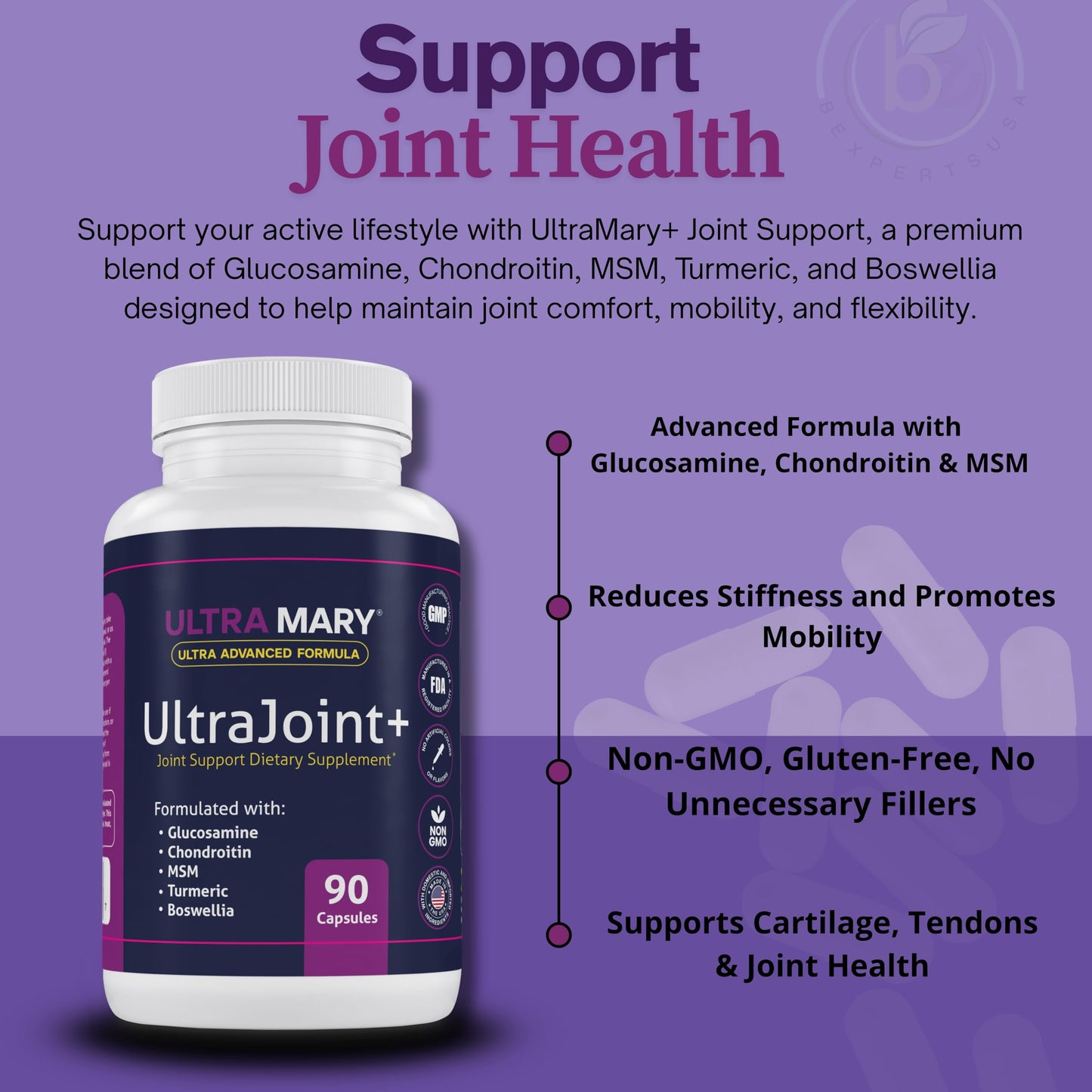 ULTRA MARY Joint Support Capsule 90 Count