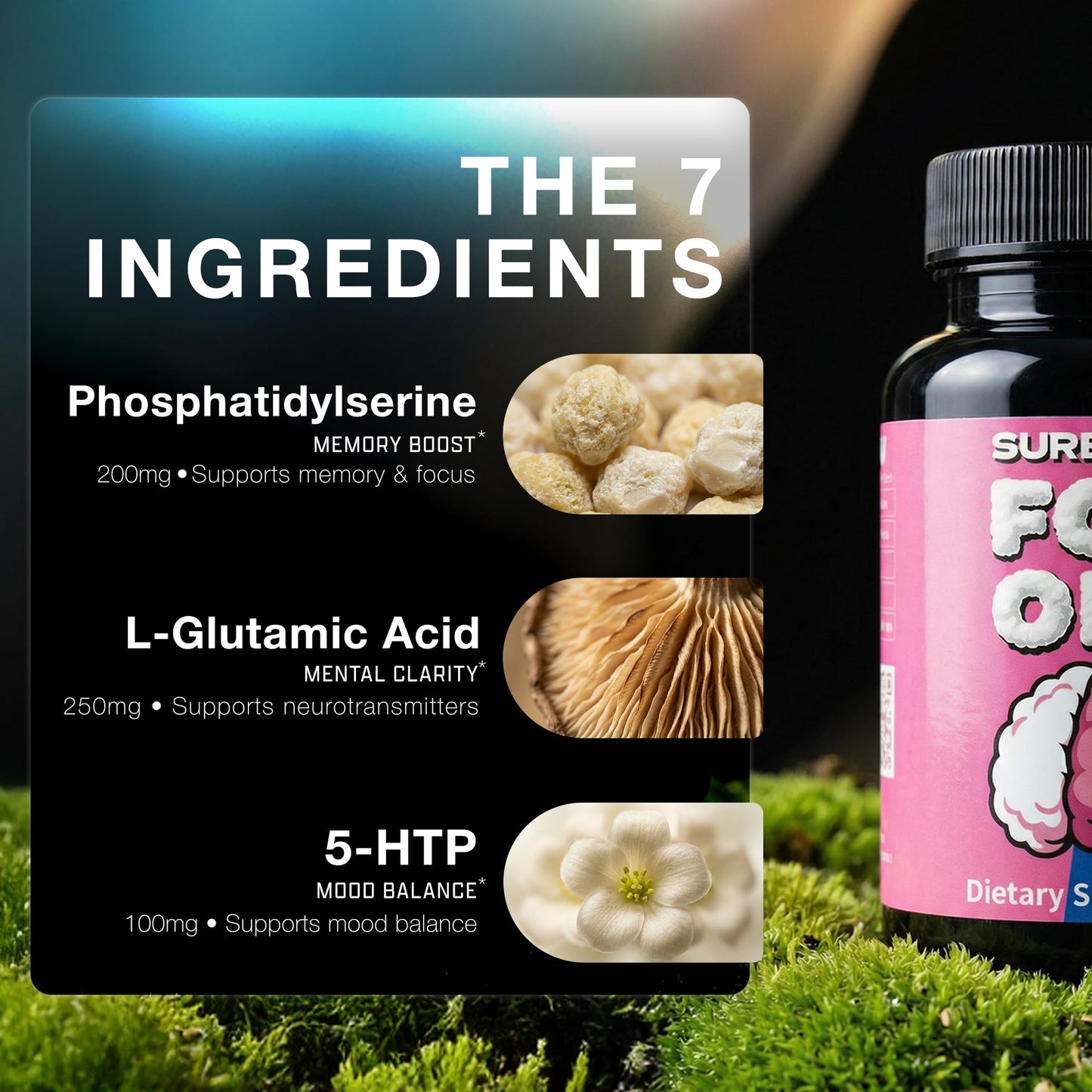 FOG OFF Brain Fog Supplement Capsule 30 Count