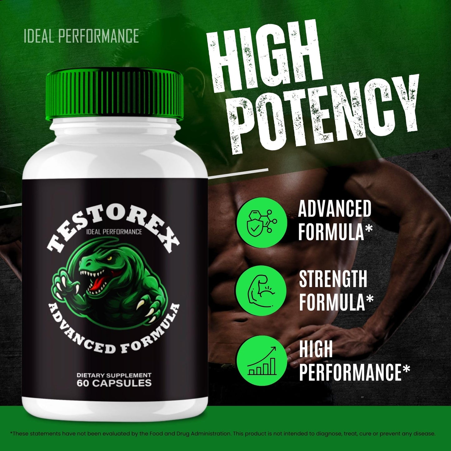 Ideal Performance Testorex Capsules 120 Count