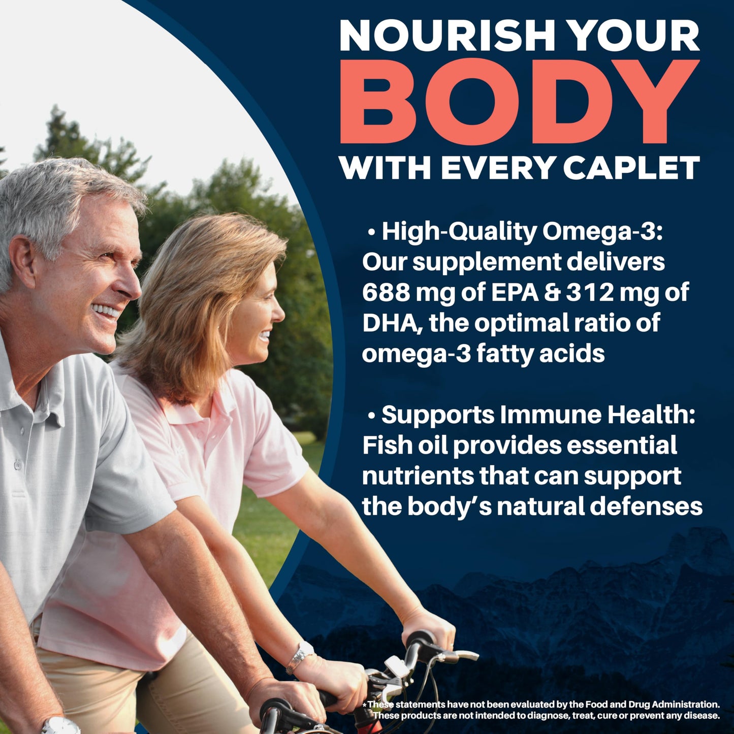 Ayush Herbs High Omega 3 Omega-3 Fish Oil Capsule, 60 Count