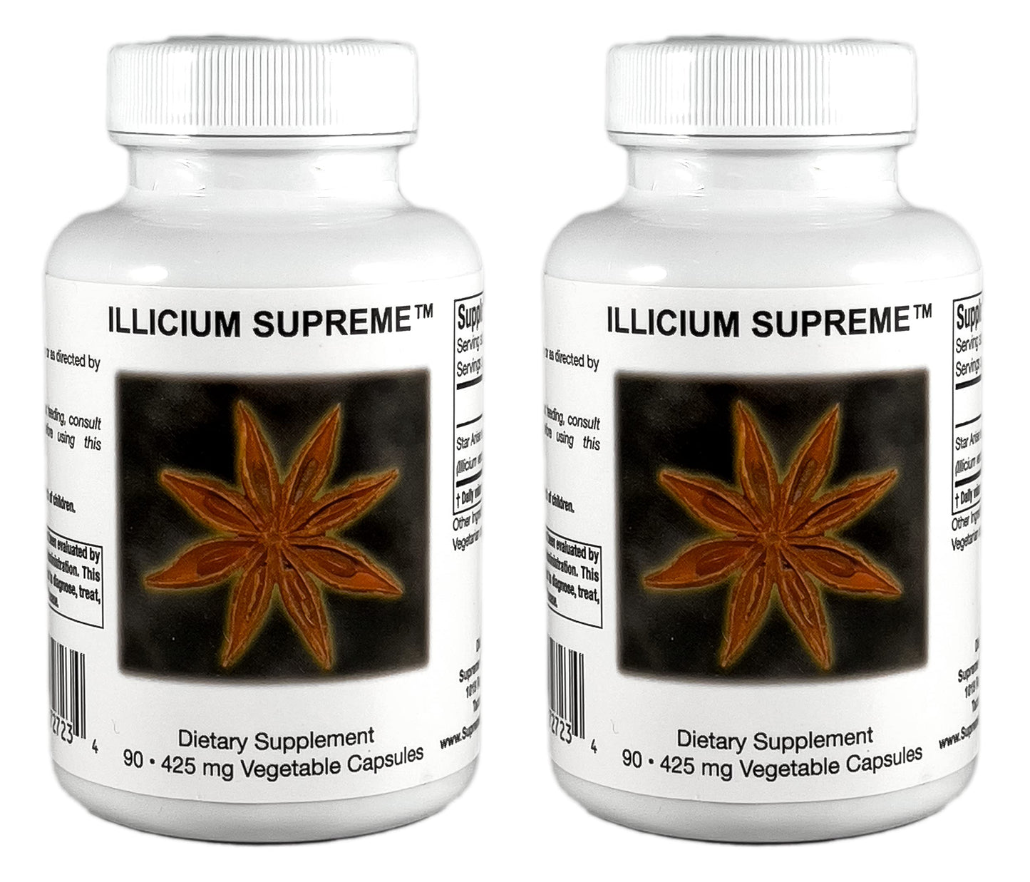 Supreme Nutrition Products Illicium Supreme Pure Star Anise Capsules, 180 Capsules