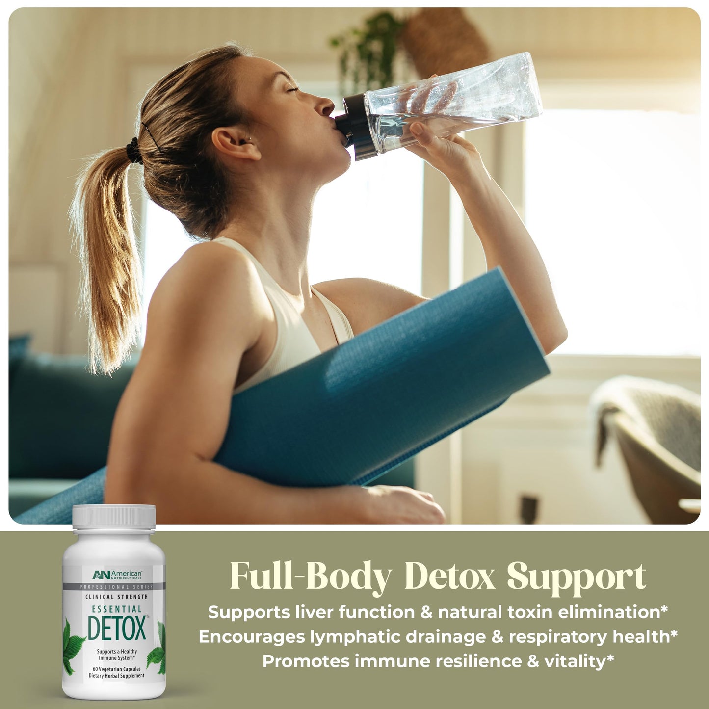 American Nutriceuticals Essential Detox Capsules 60