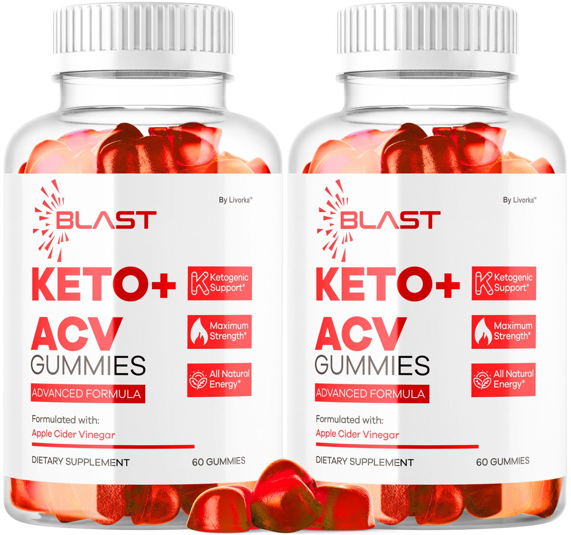 LIVORKA Blast Keto ACV Gummies 120 Count