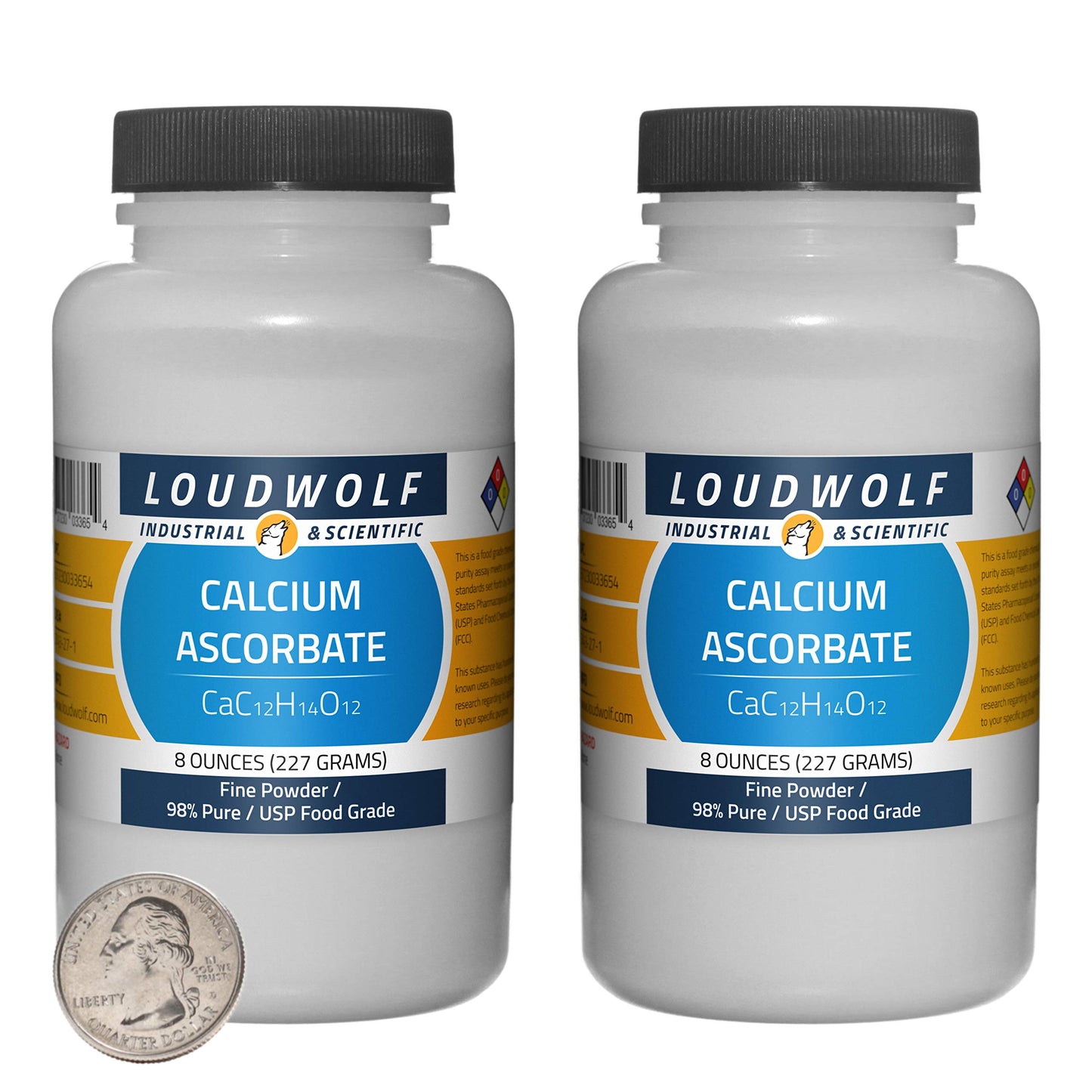 Loudwolf Calcium Ascorbate Powder 16 Ounces