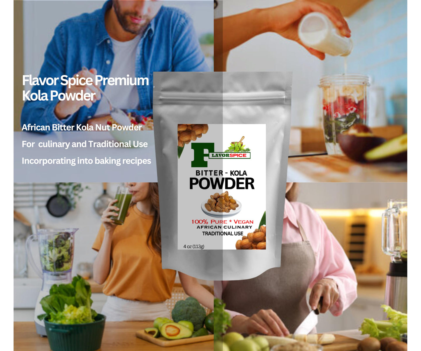 Generic Traditional Premium Kola Powder 4oz