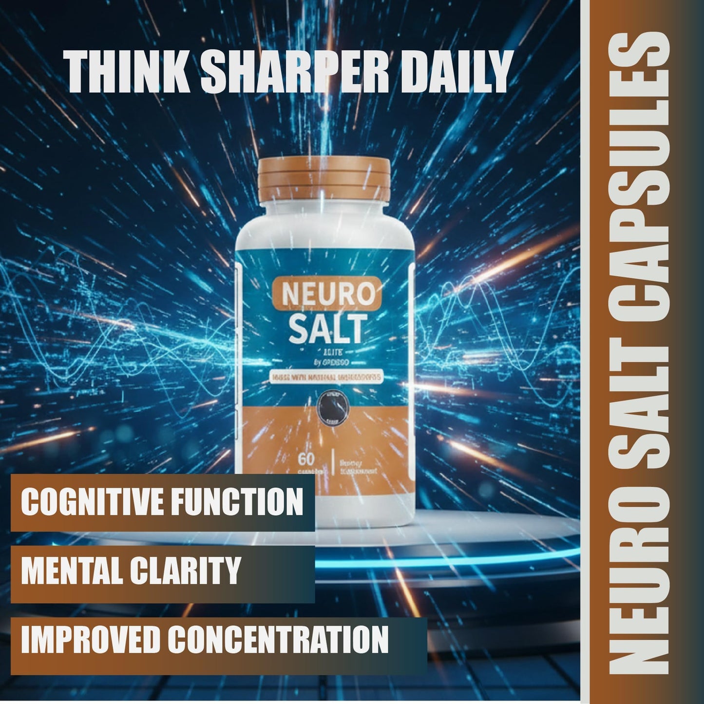 SPRESSO Neuro Salt Supplement Capsule 180 Capsules