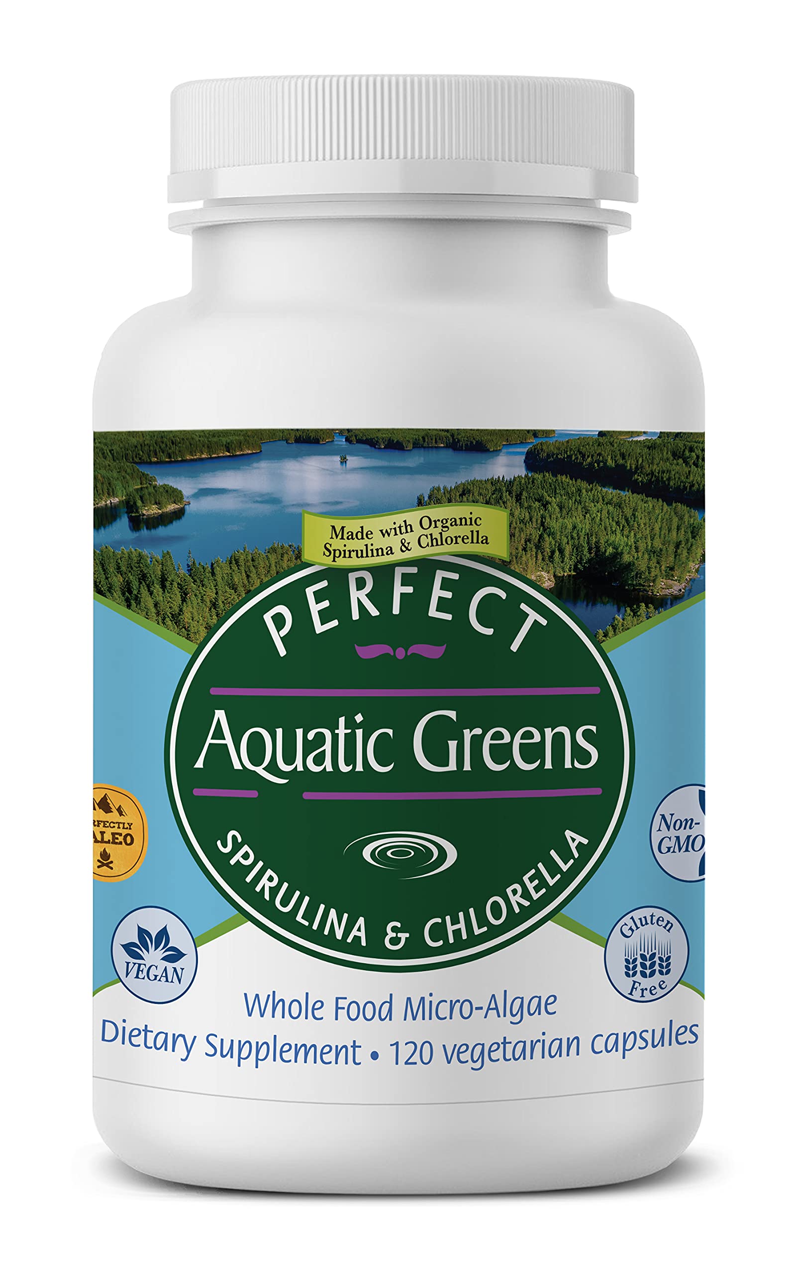 Perfect Supplements Perfect Aquatic Greens Capsules 120