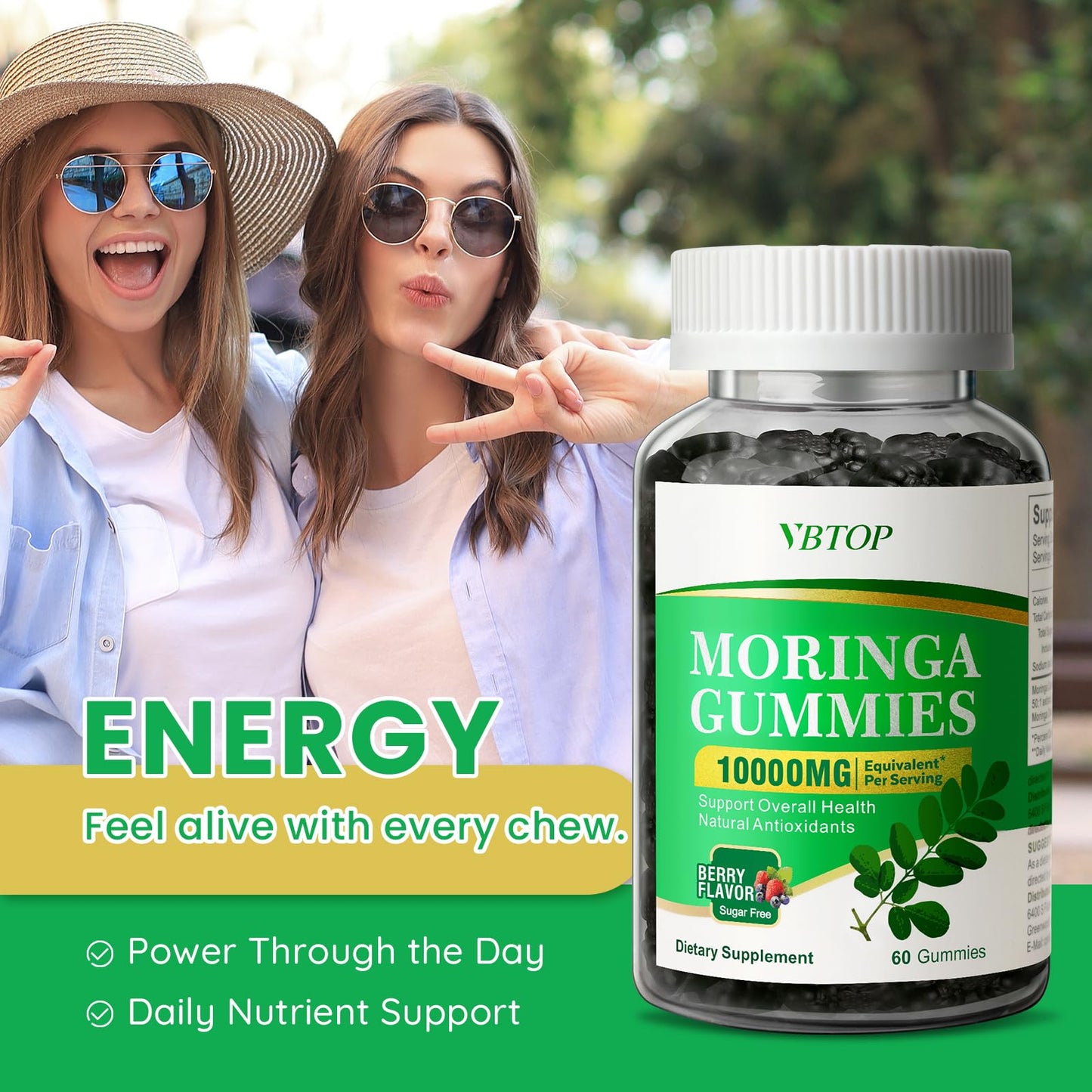 VBTOP Moringa Softgels 60 Count