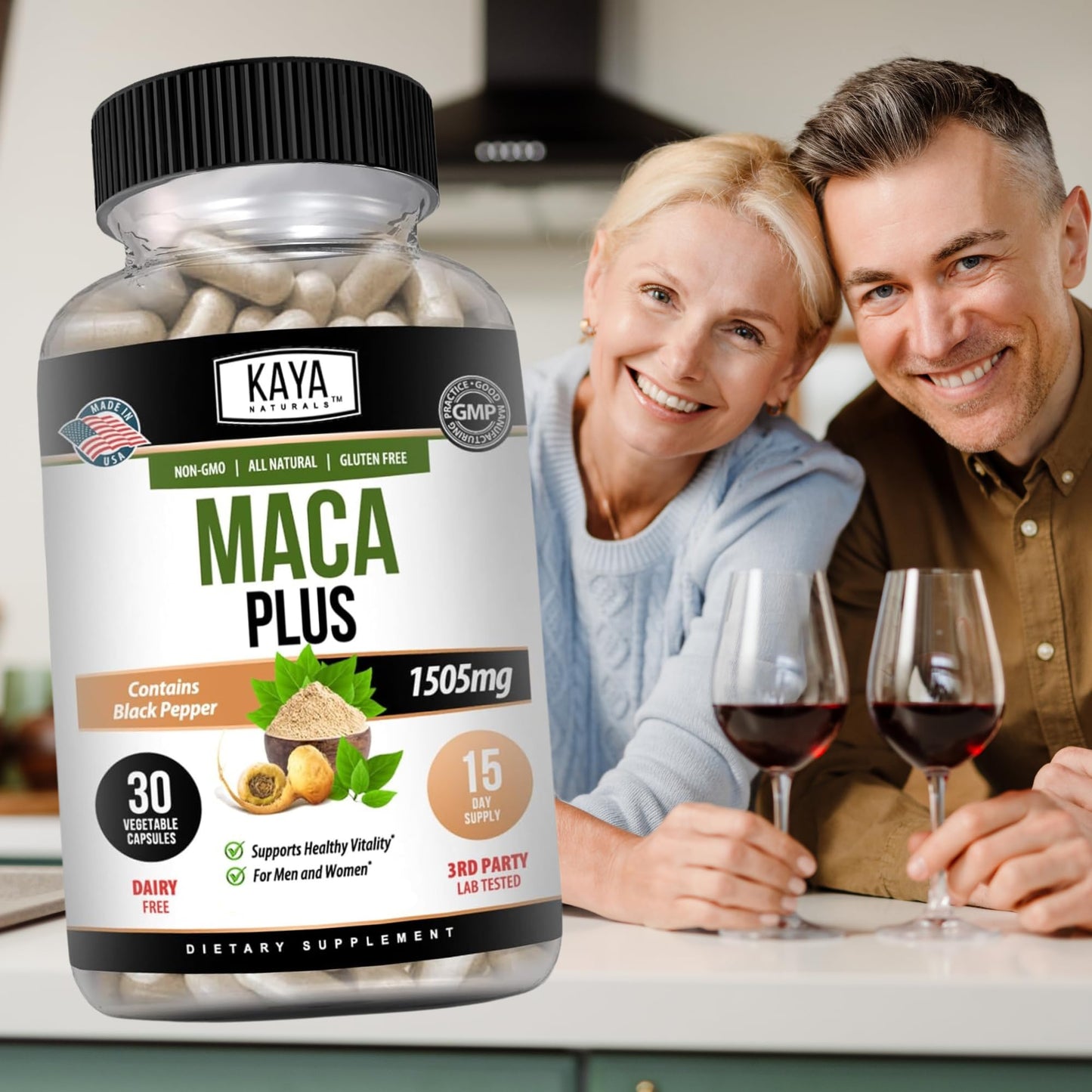 Kaya Naturals Maca Plus 30 Capsules