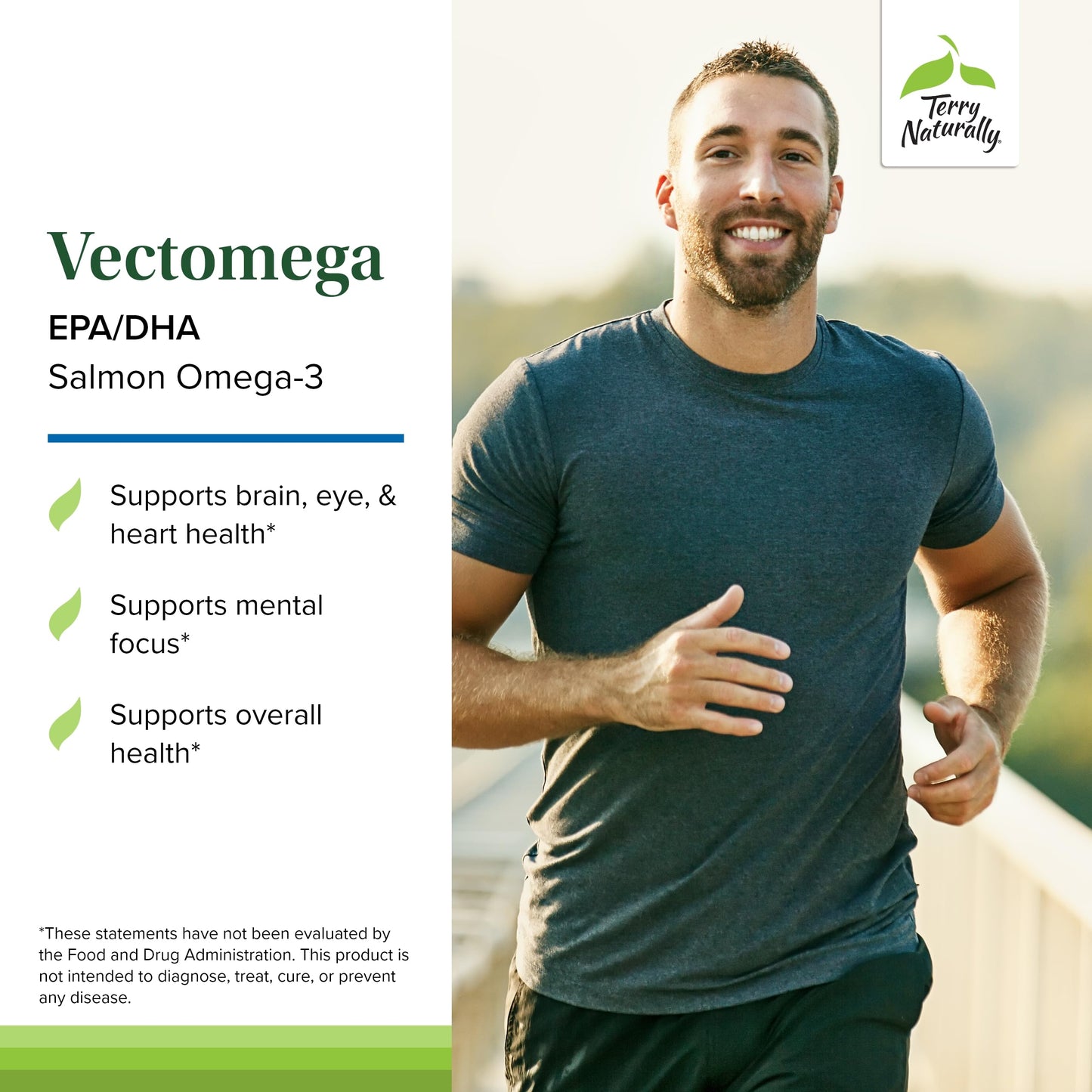 Terry Naturally Vectomega Omega-3 Tablets, 60 Count