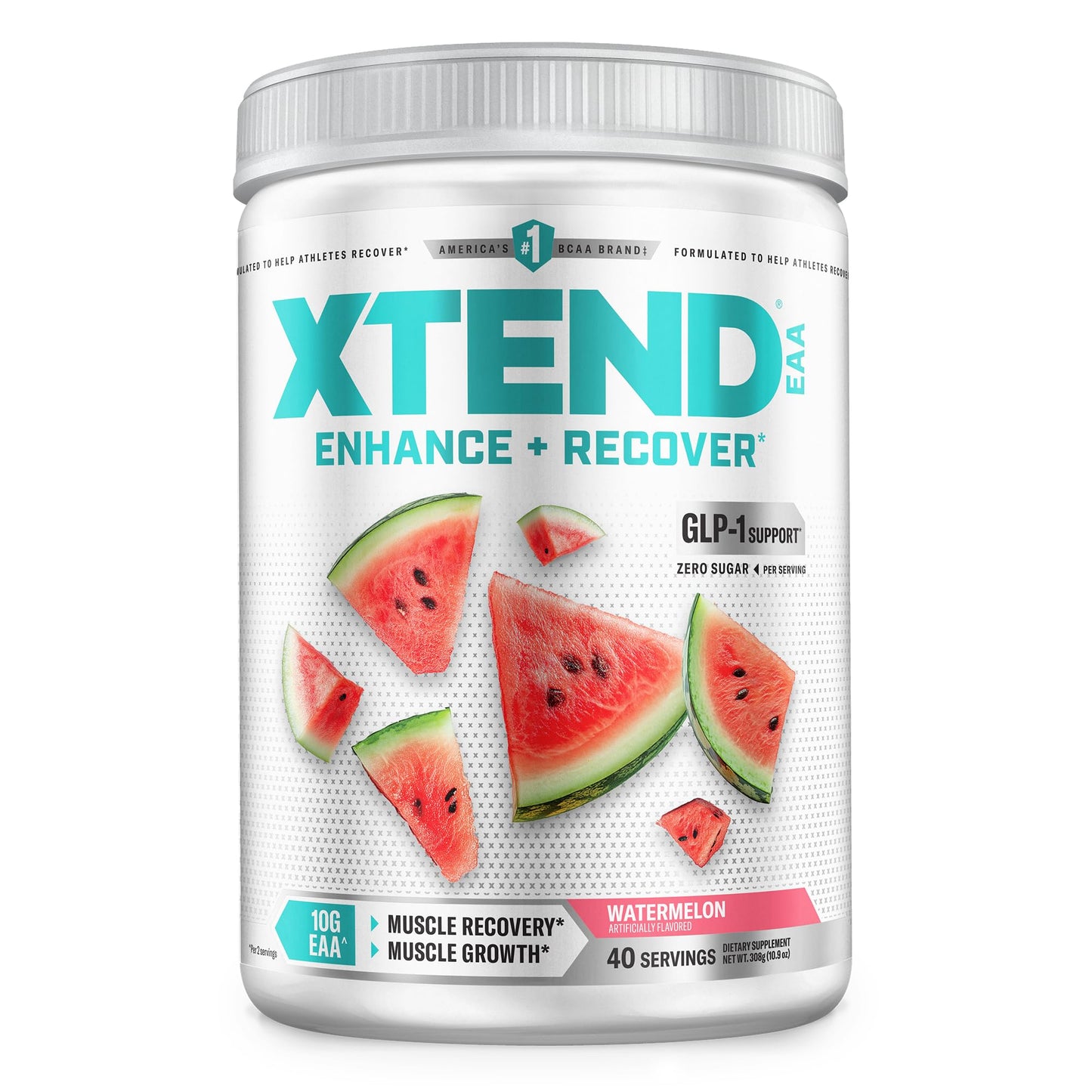 Xtend EAA + BCAA Powder with Zero Sugar, 10.9 Ounce