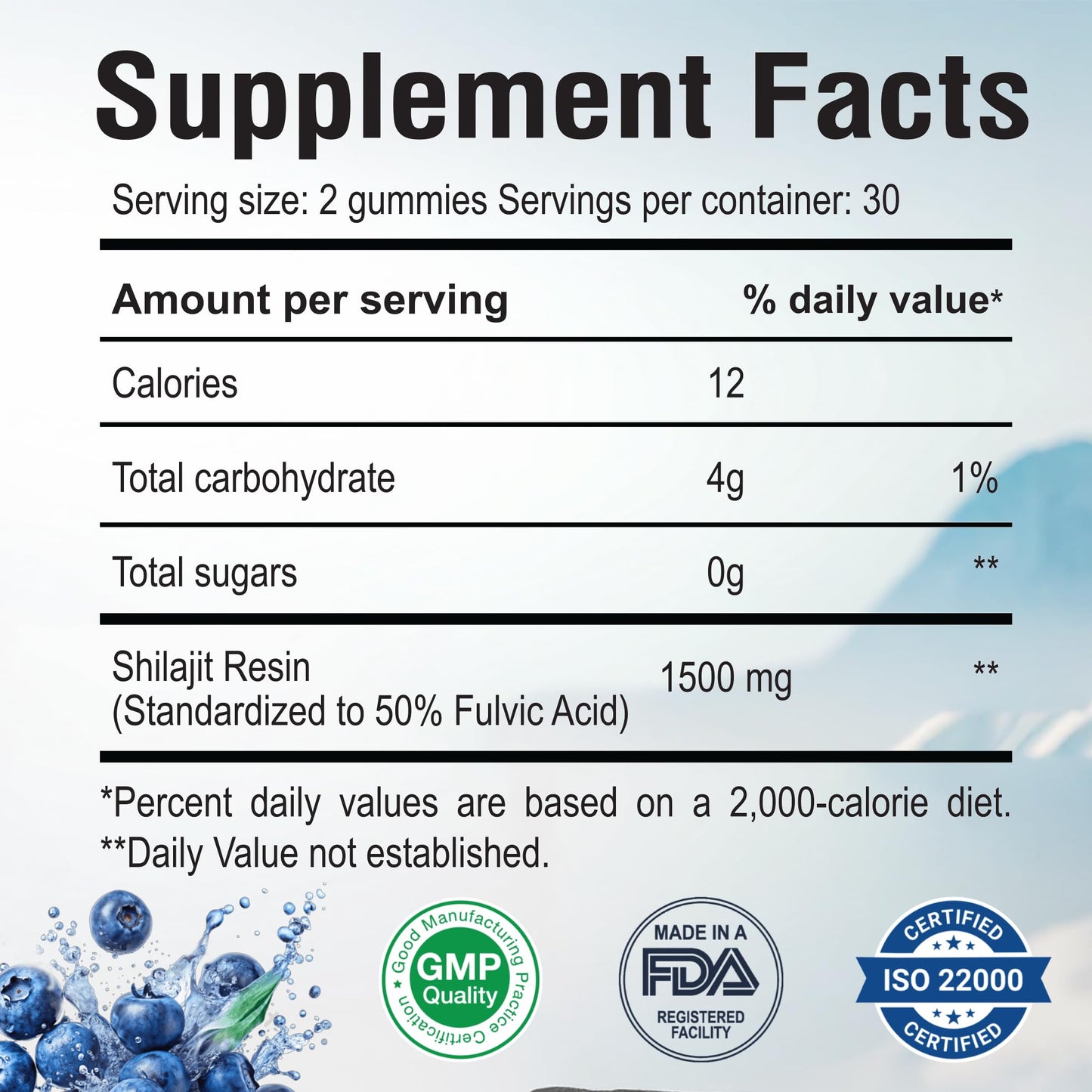 Veralinda Naturals Shilajit Gummies 60 Gummies