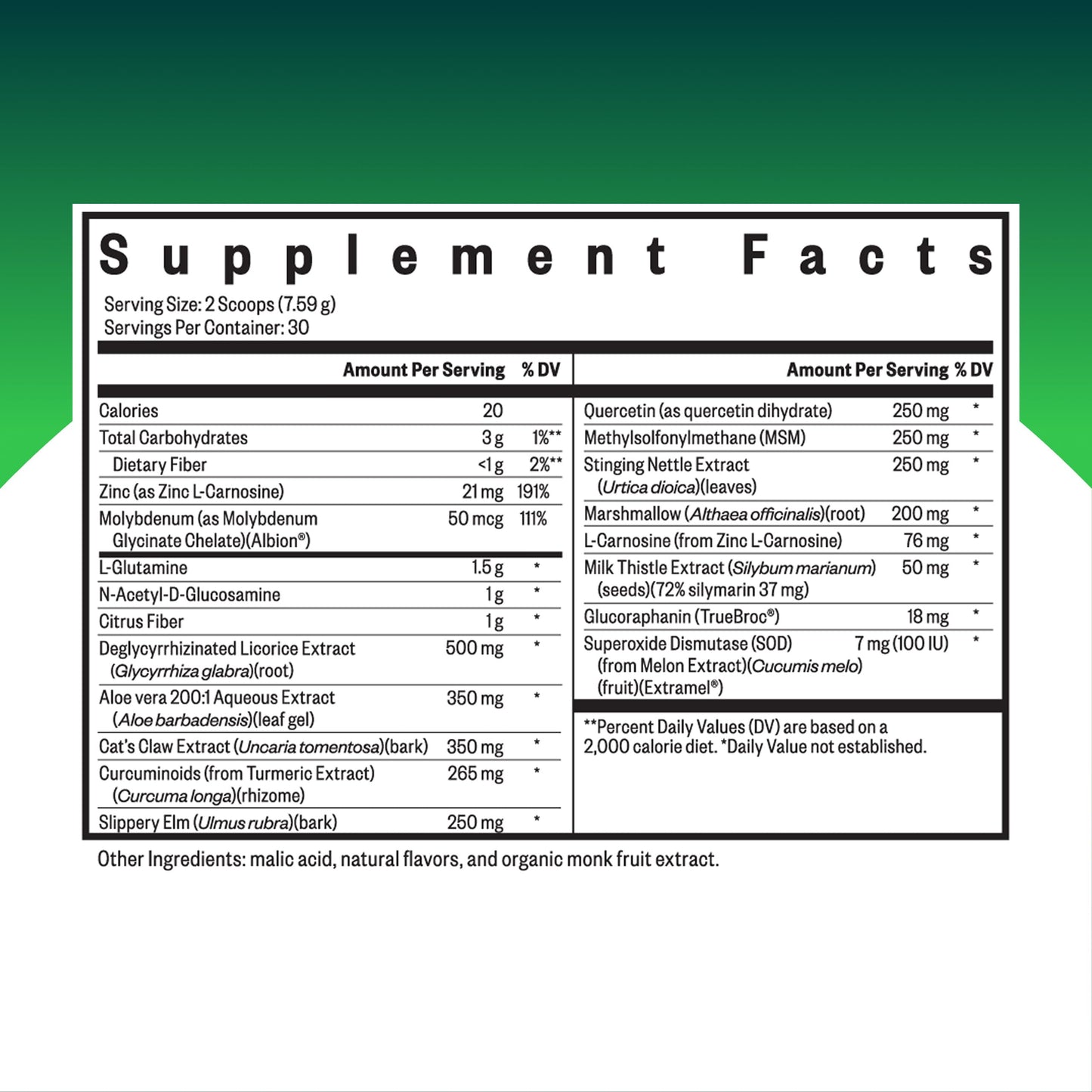 Seeking Health Optimal GI Plus Peach Powder, 8.04 oz
