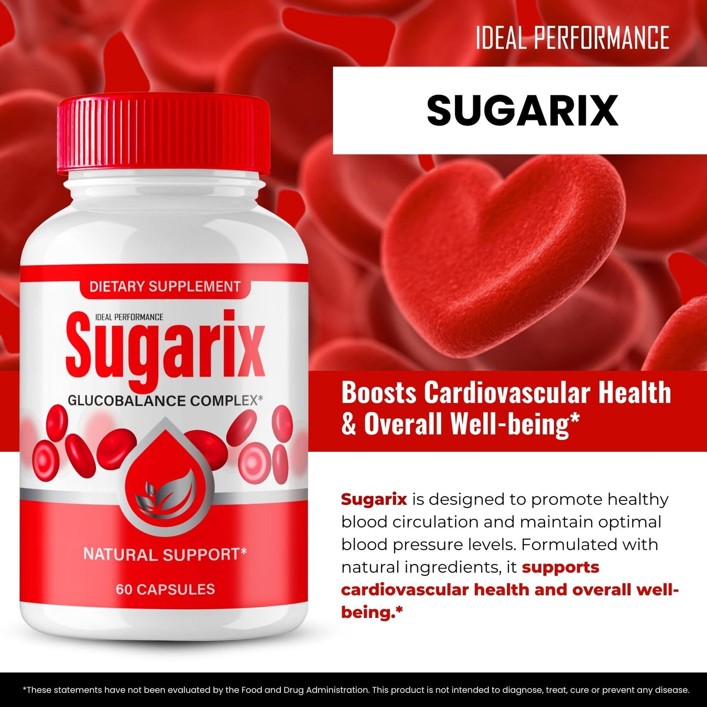 Ideal Performance Sugarix Capsules, 60 Capsules