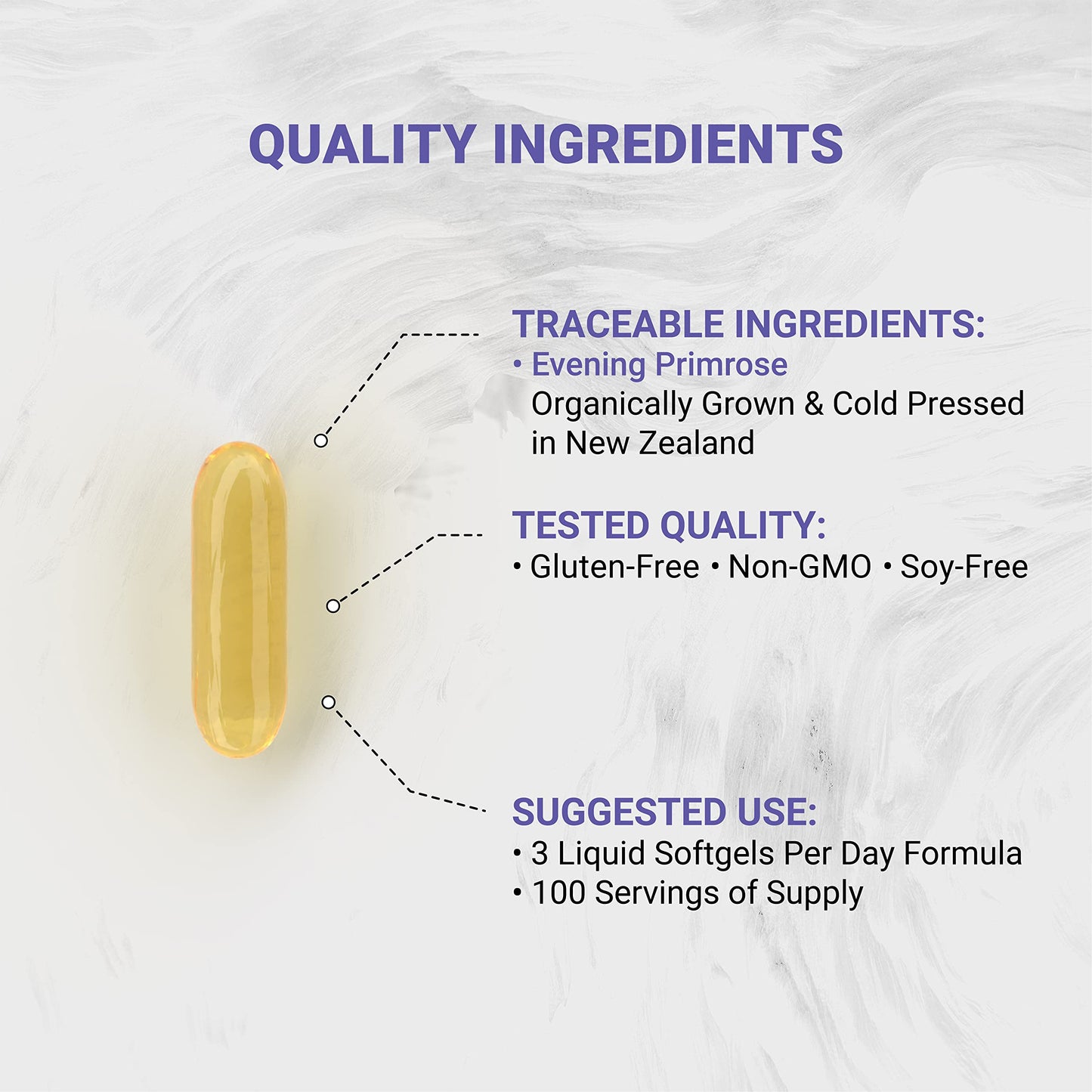 Naturalis Evening Primrose Oil Softgels 300 Count