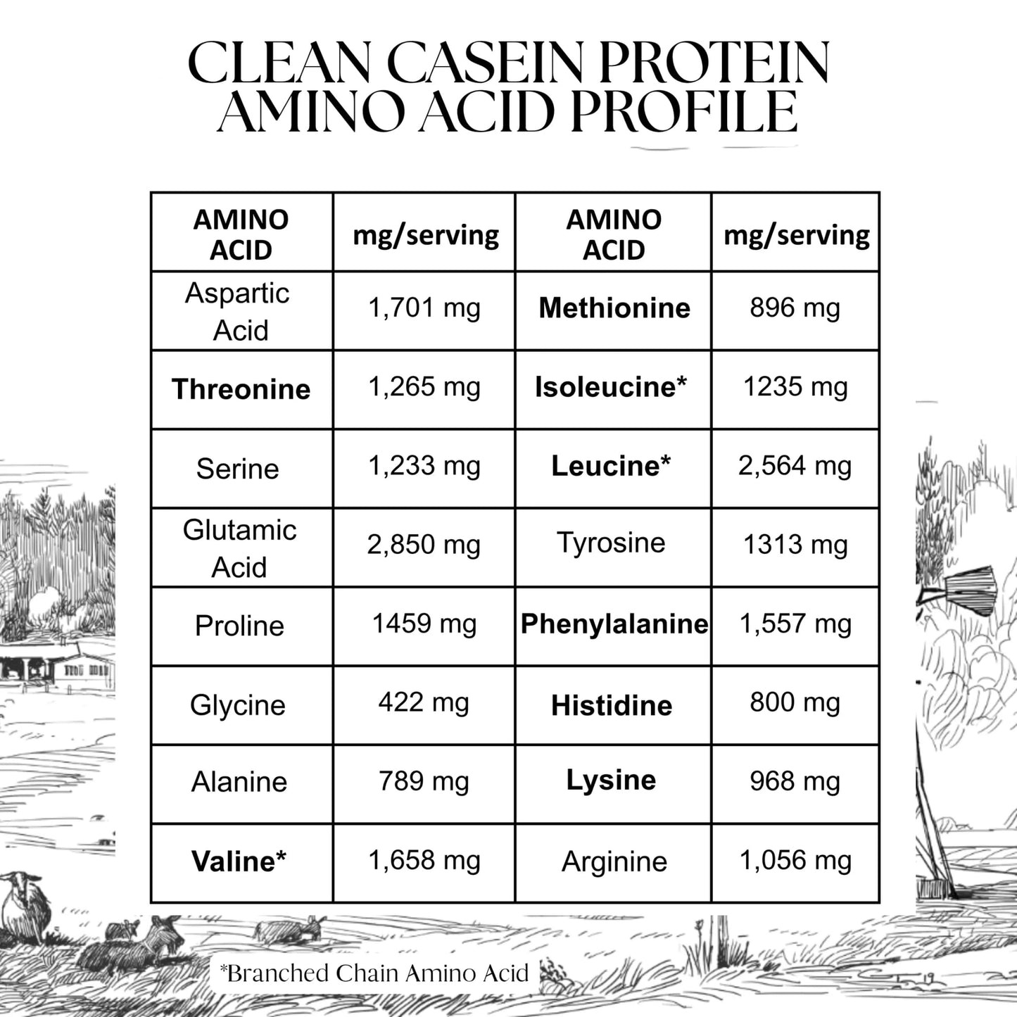 Mt. Capra Clean Casein Protein Goat Casein Protein Powder, Unsweetened, 16 oz