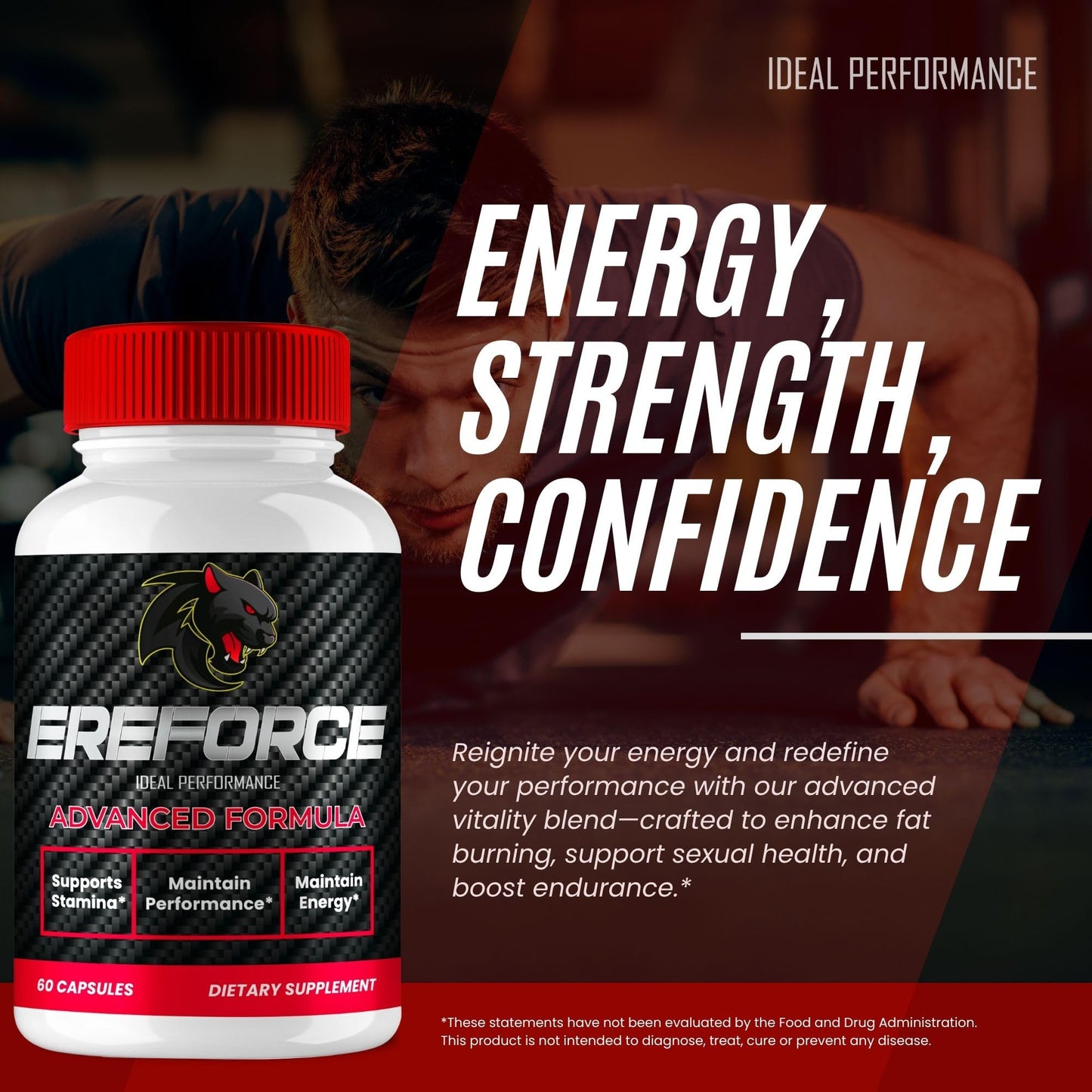 IDEAL PERFORMANCE Ereforce 180 Capsules