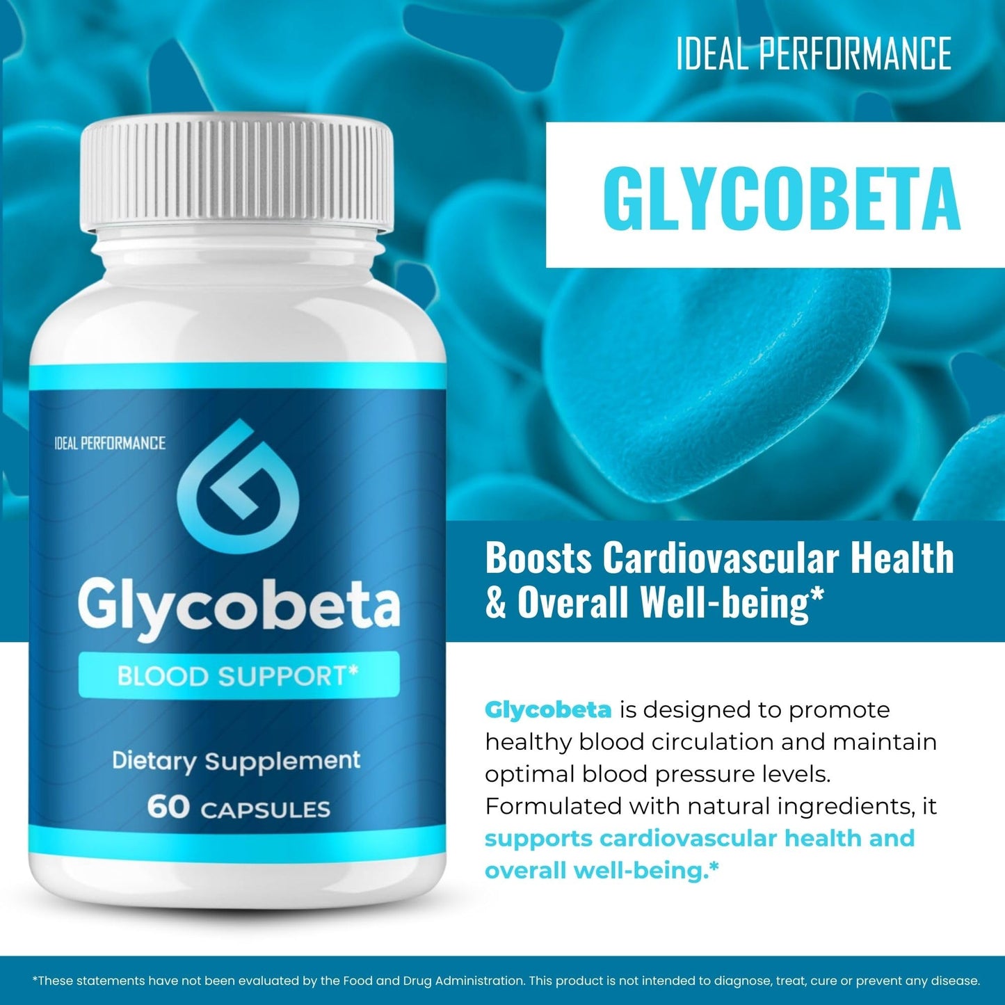 IDEAL PERFORMANCE GlycoBeta Capsule 300 Count