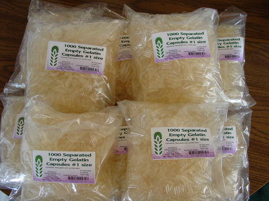 Capsule Connection 10,000 Separated Empty Gelatin Capsules