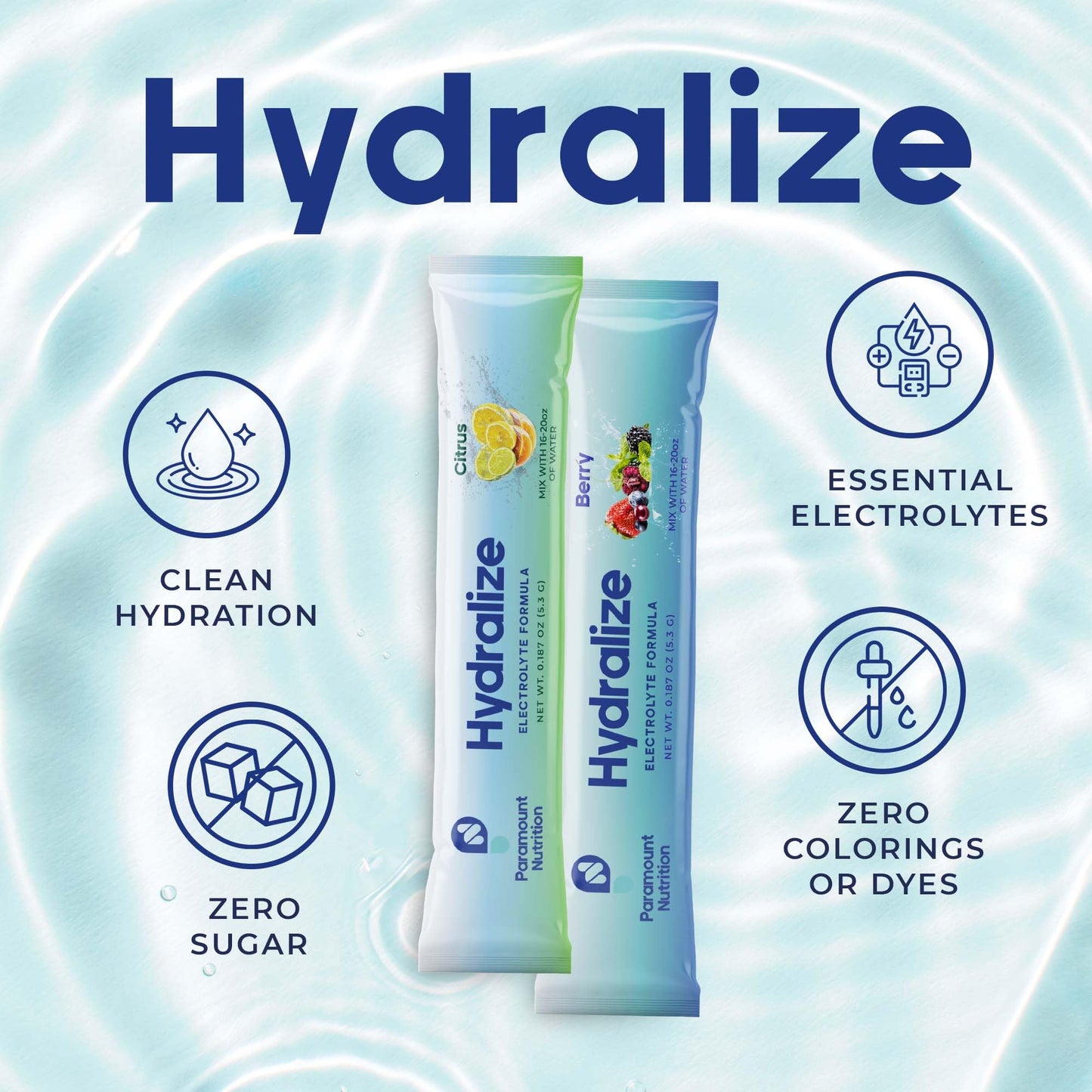 Hydralize Electrolyte Powder 30 Sticks