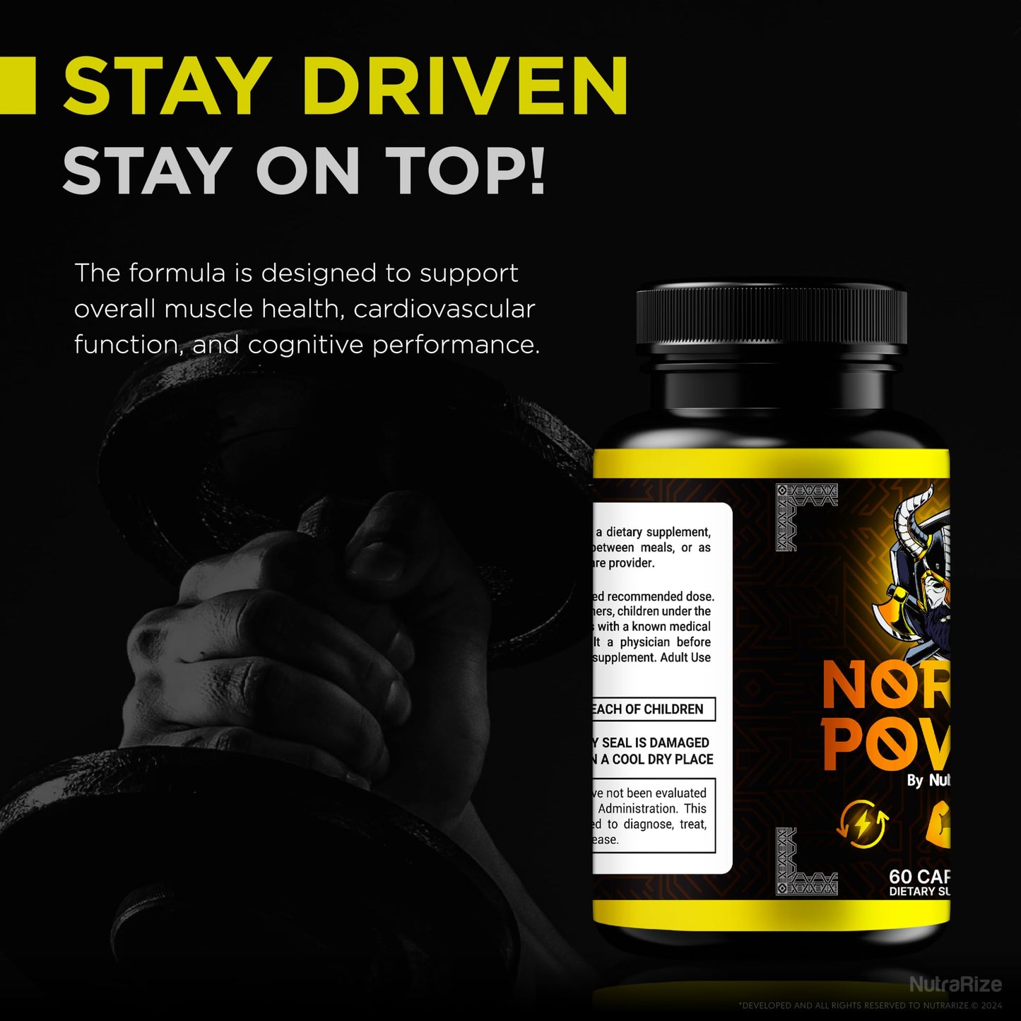 NutraRize Nordic Power Capsules 60 Capsules