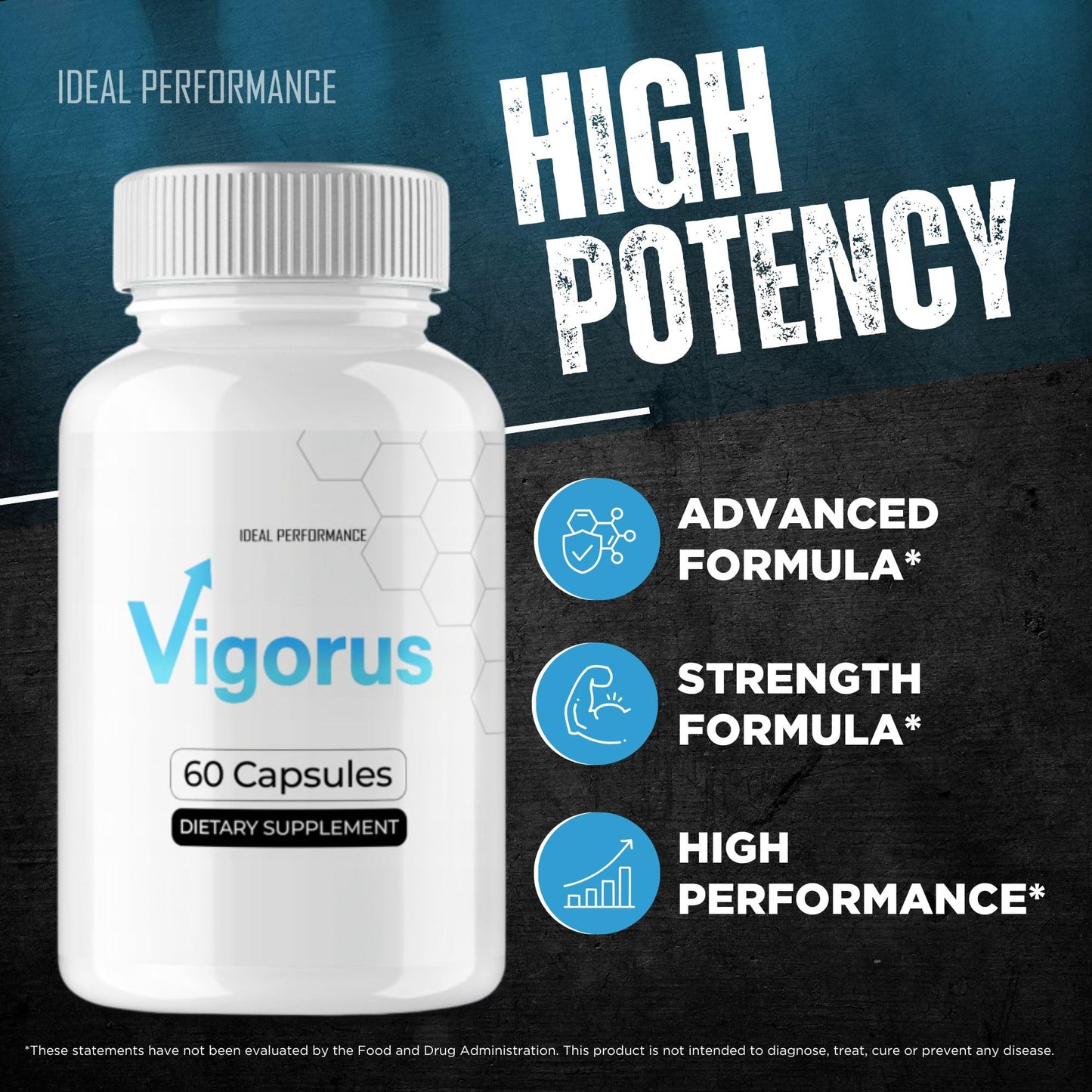Ideal Performance Vigorus Capsules 60 Count
