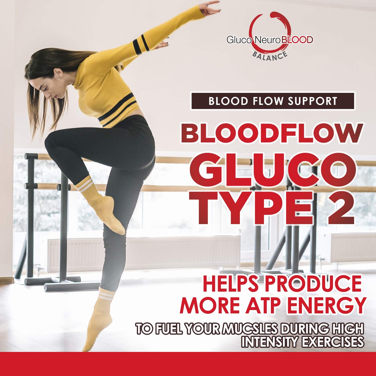 Bloodflow Gluco Type 2 Blood Flow Support Capsule, 1 Capsule