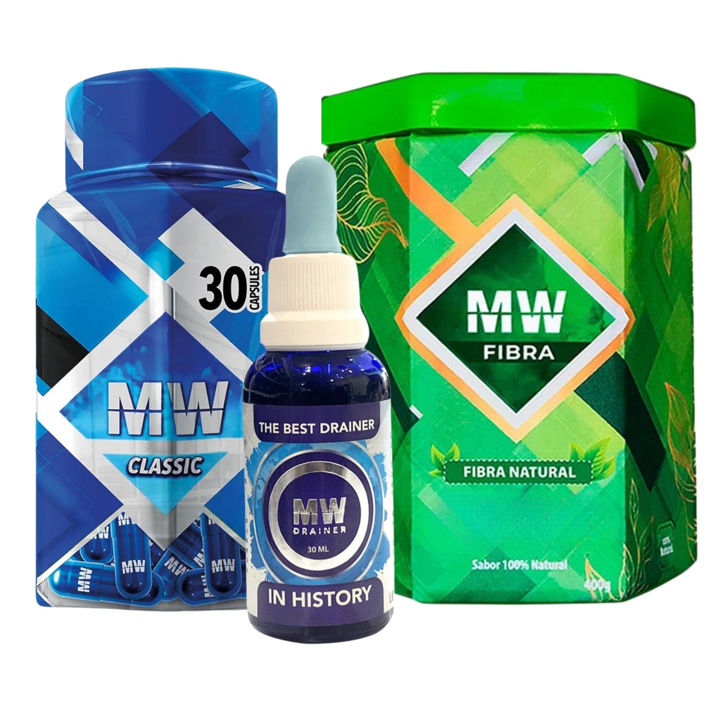Generic MW Drainer and Fiber Bundle Capsule, 30 Count