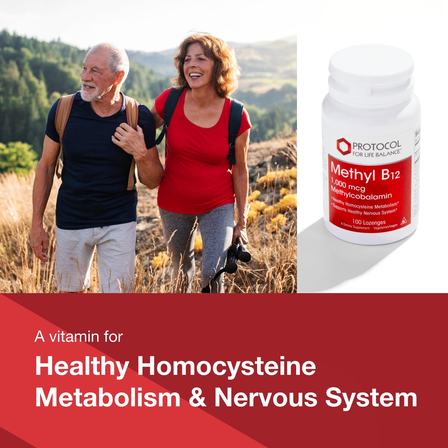 PROTOCOL FOR LIFE BALANCE Methyl B12 1,000mcg Lozenges 100