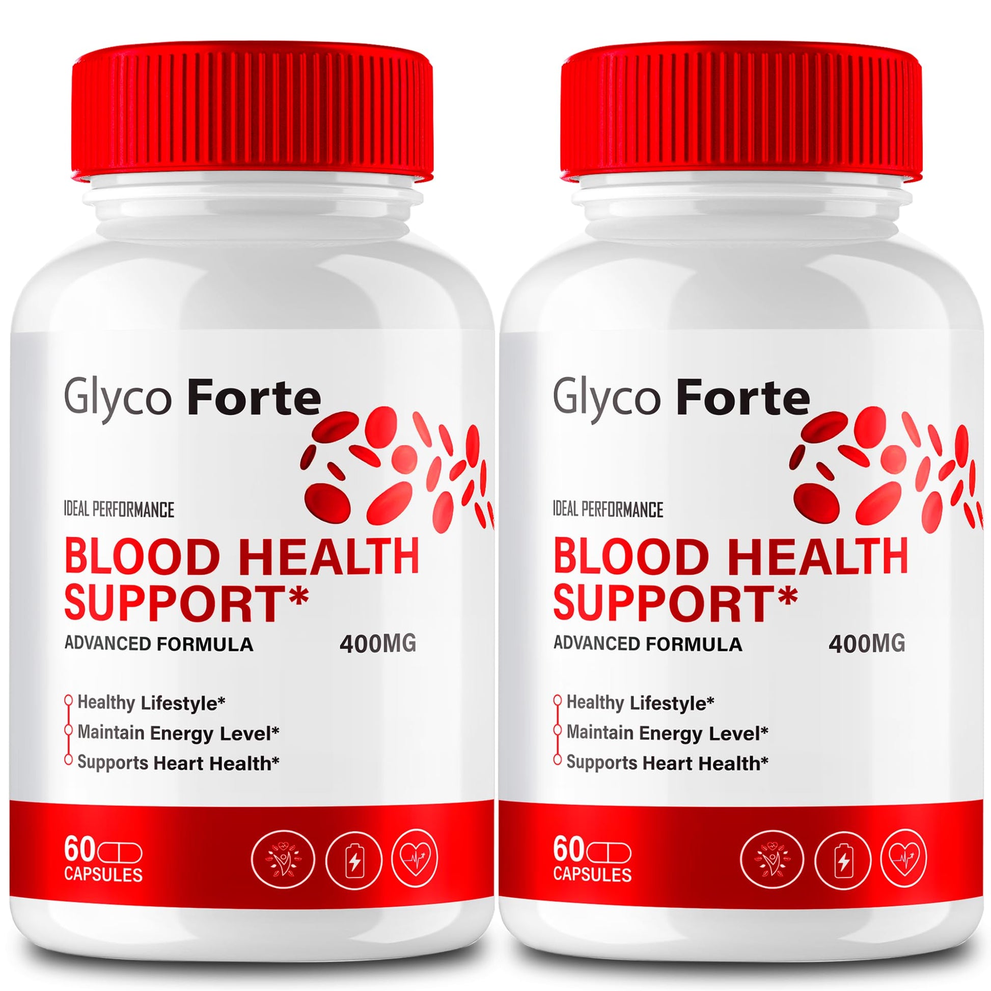IDEAL PERFORMANCE Glyco Forte Blood Support 120 Capsules