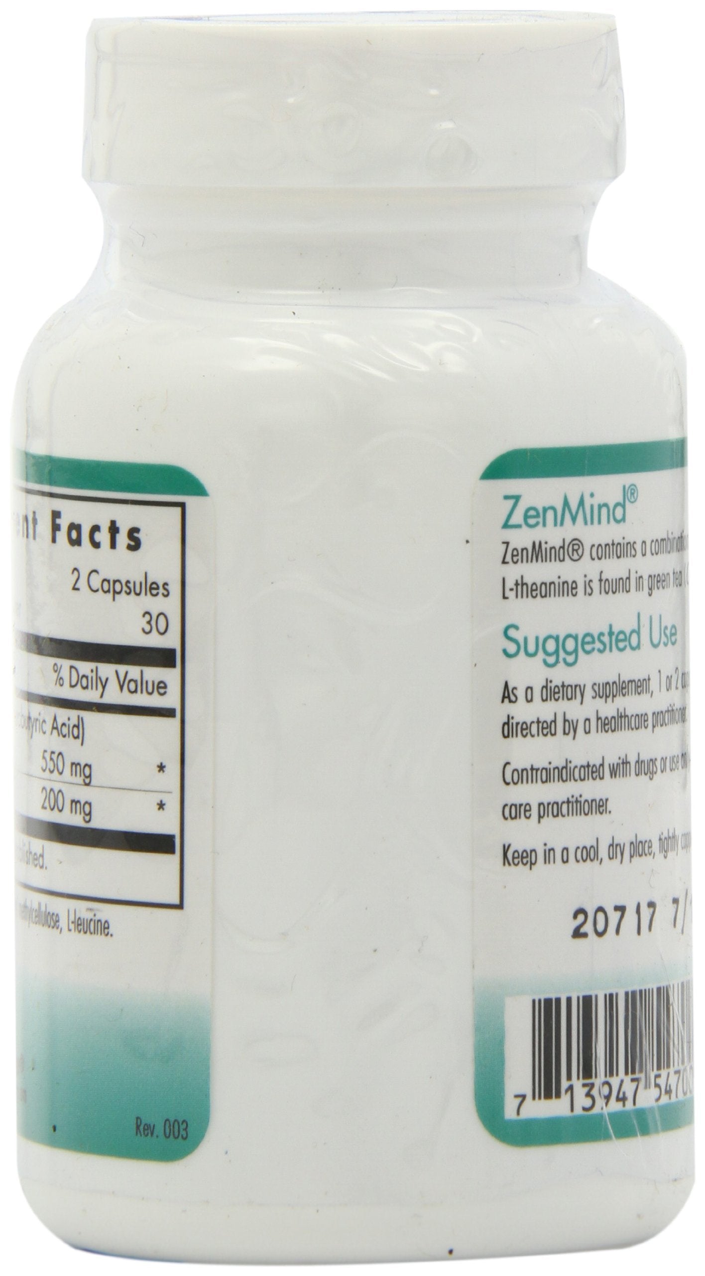 Allergy Research Group NutriCology ZenMind 60 Capsules