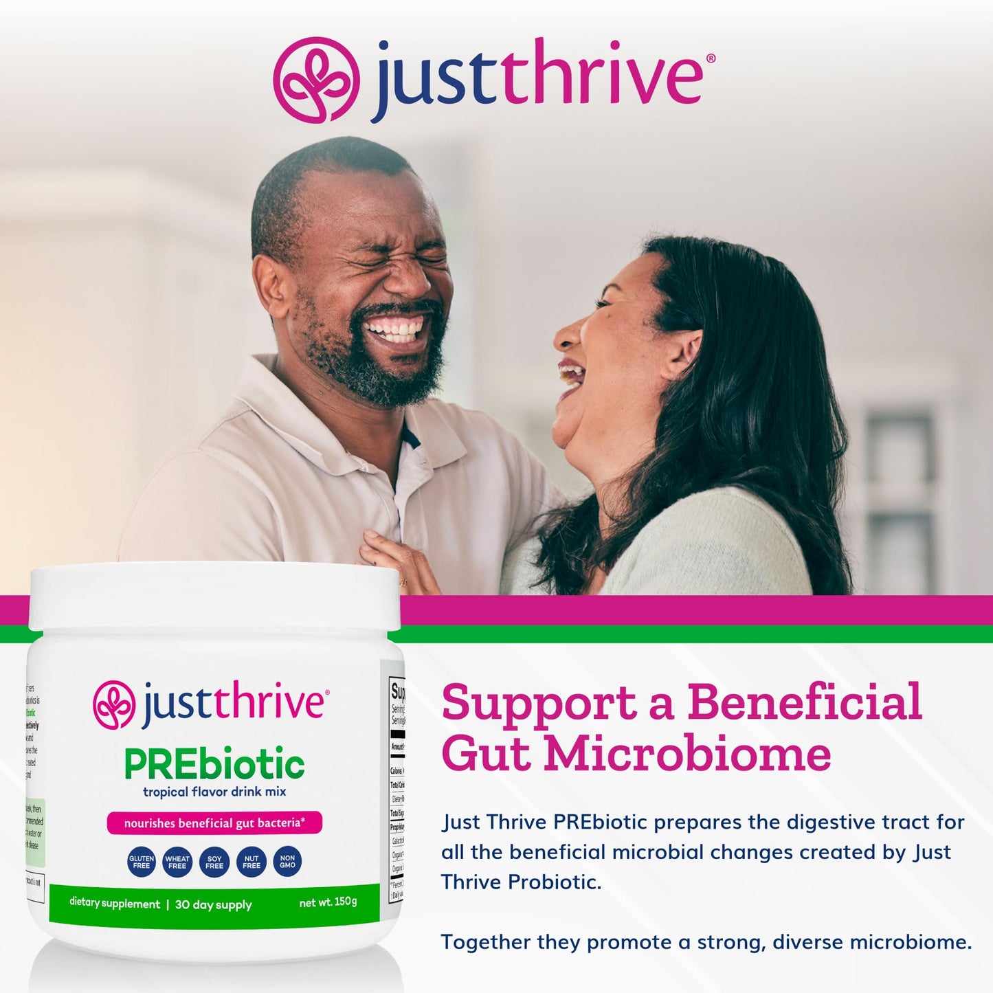 Just Thrive Prebiotic Powder 150 g