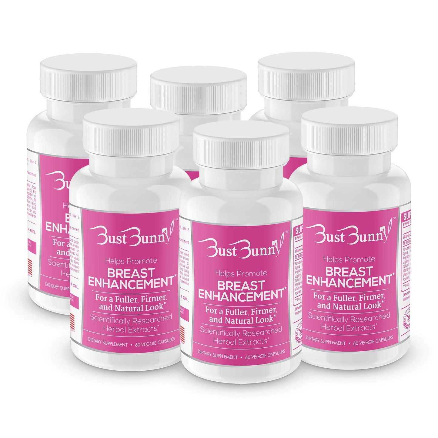 Bust Bunny Breast Enhancement Pills 300 Capsules